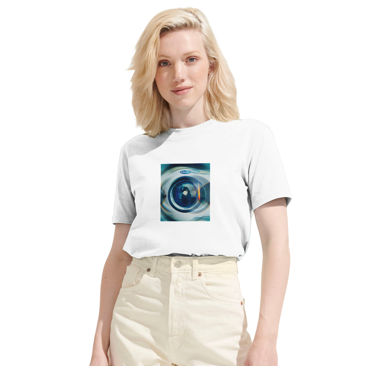 Real - "Around and Around" T-shirt White 6