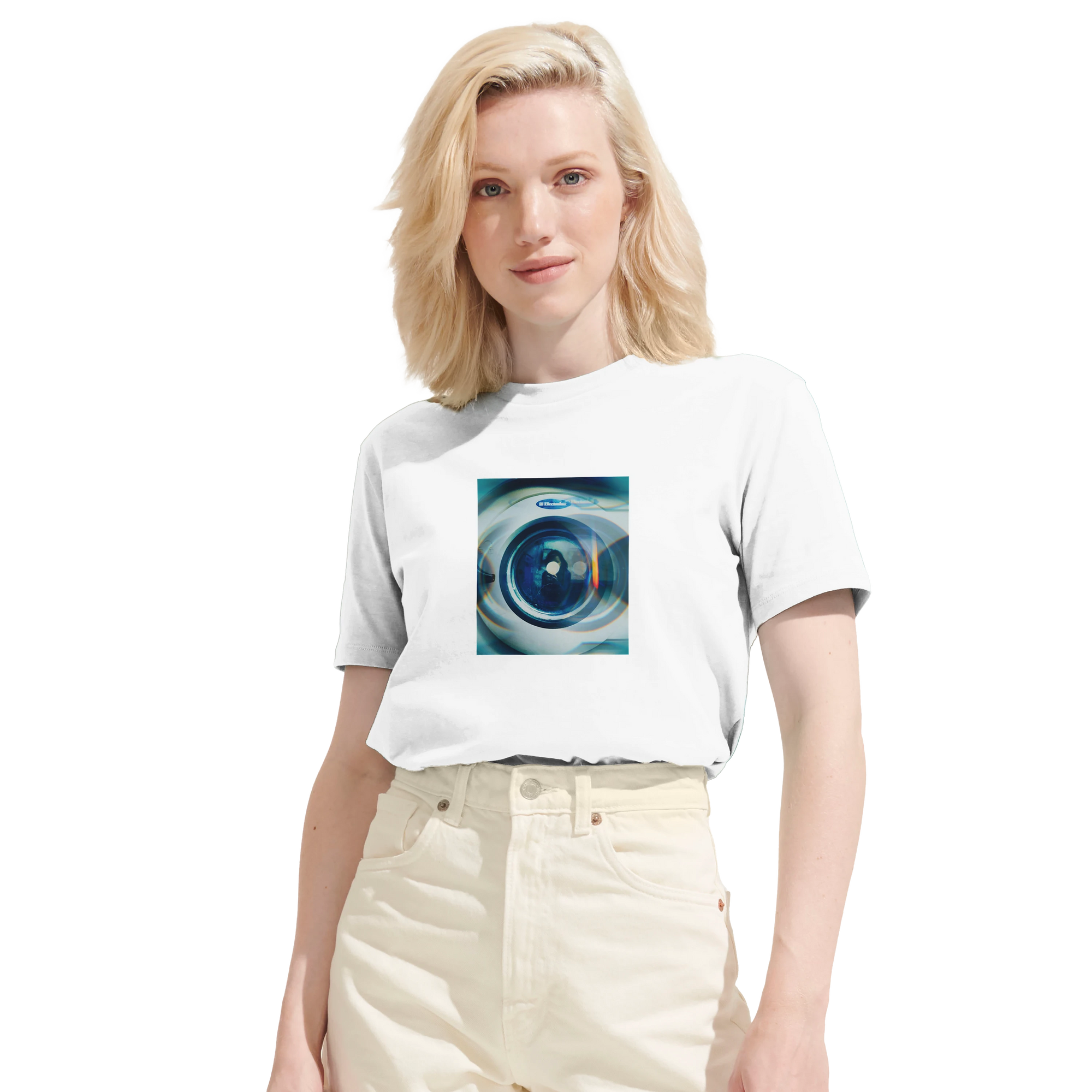 Real - "Around and Around" T-shirt White 6
