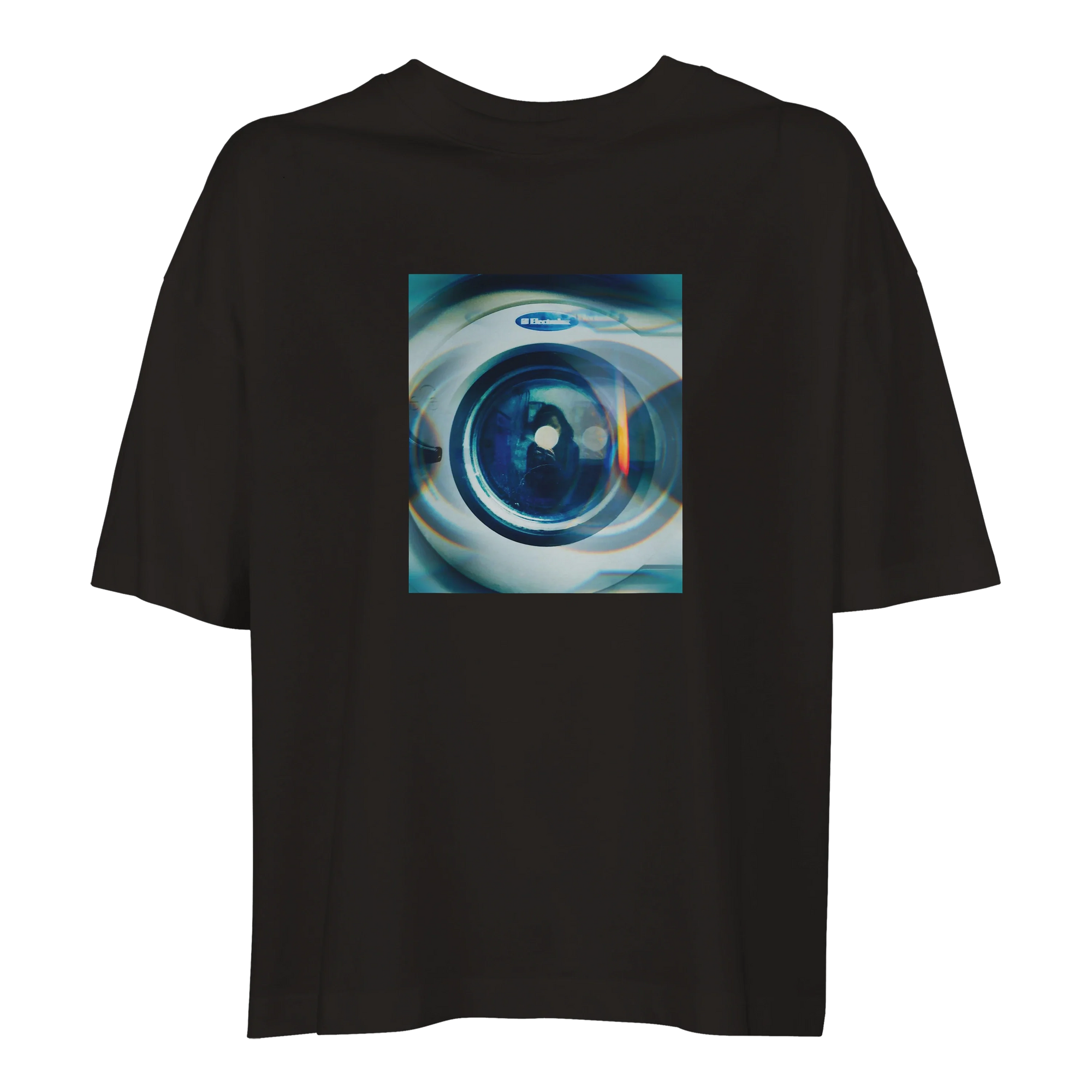 Real - "Around and Around" T-shirt Deep Black 1