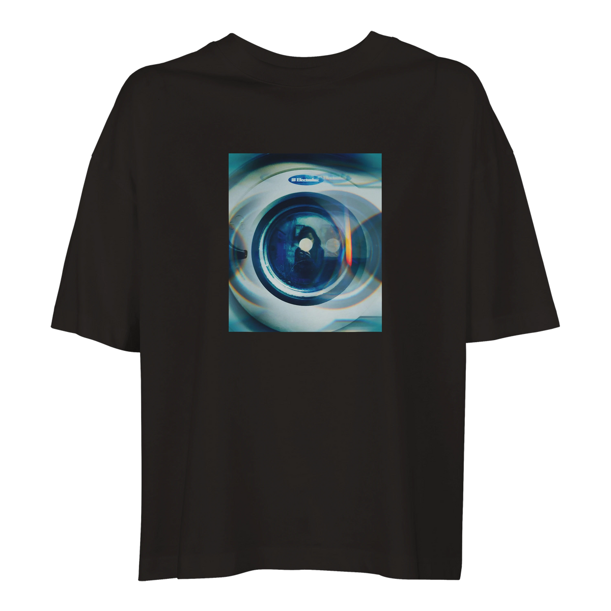 Real - "Around and Around" T-shirt Deep Black 1