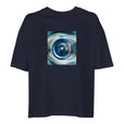 Real - "Around and Around" T-shirt French Navy 1