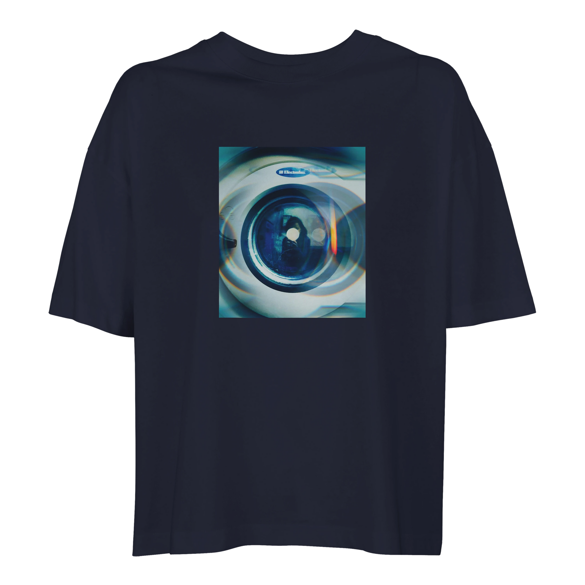 Real - "Around and Around" T-shirt French Navy 3