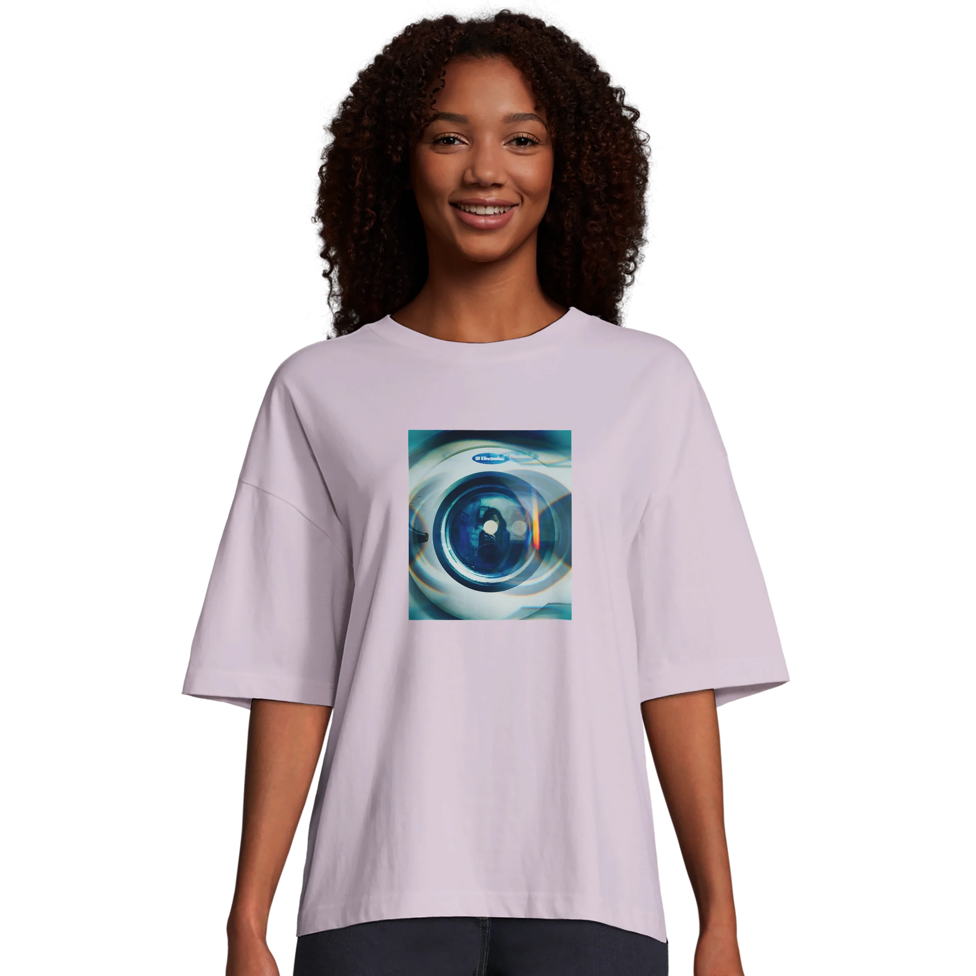 Real - "Around and Around" T-shirt lilak 4