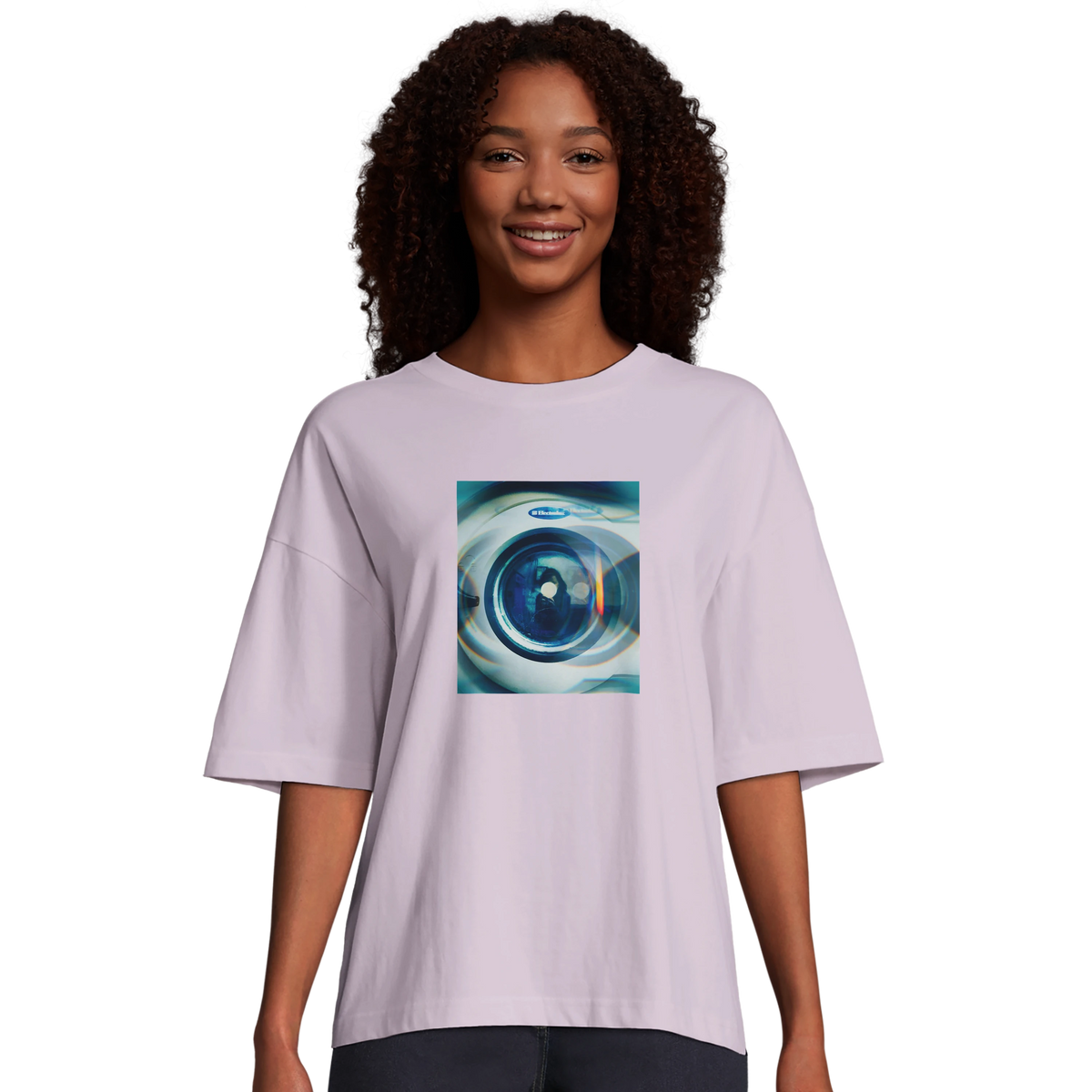 Real - "Around and Around" T-shirt lilak 4