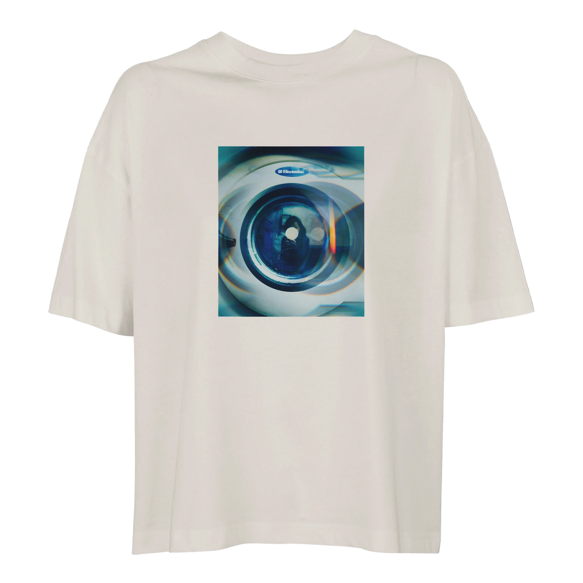 Real - "Around and Around" T-shirt Off White 1