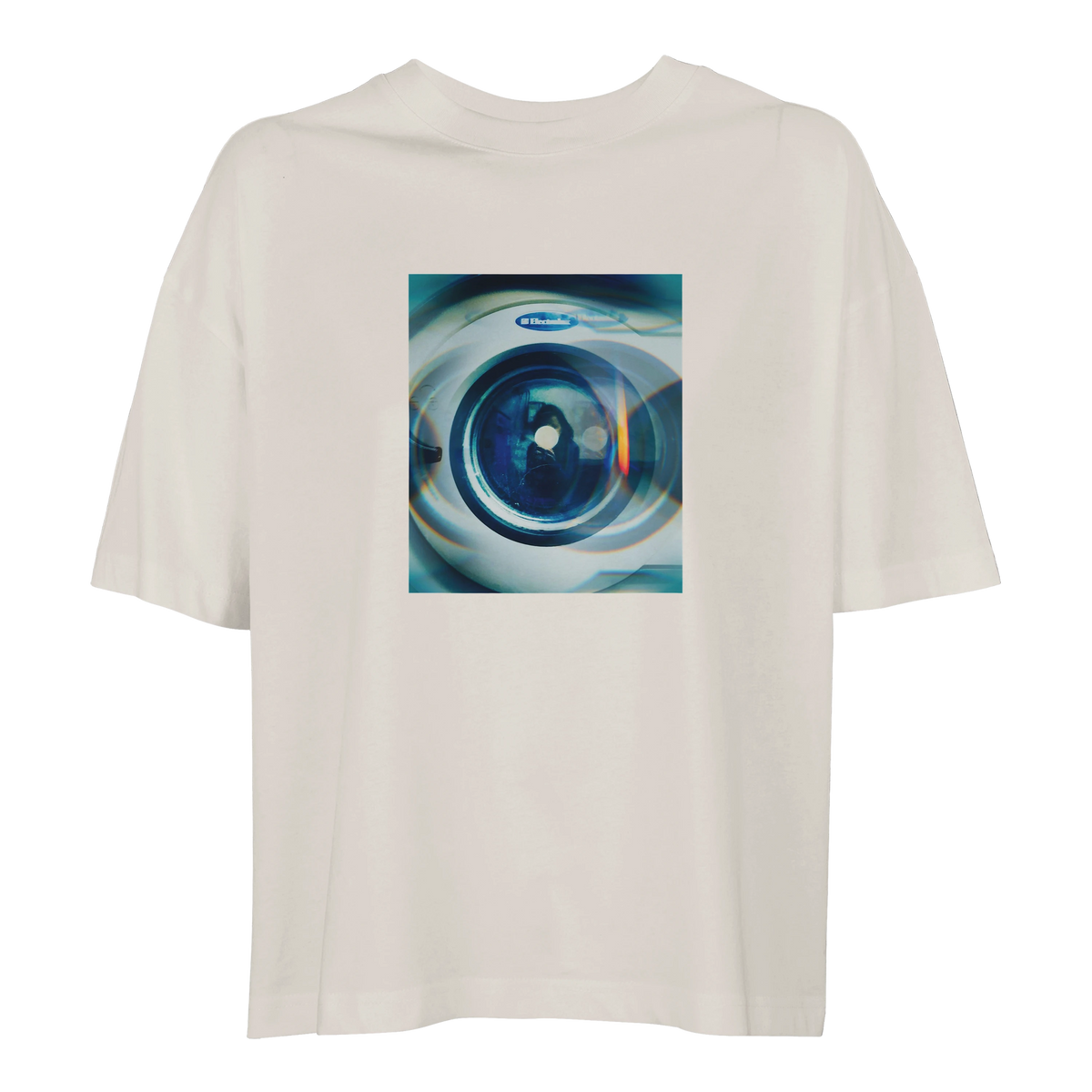 Real - "Around and Around" T-shirt Off White 1