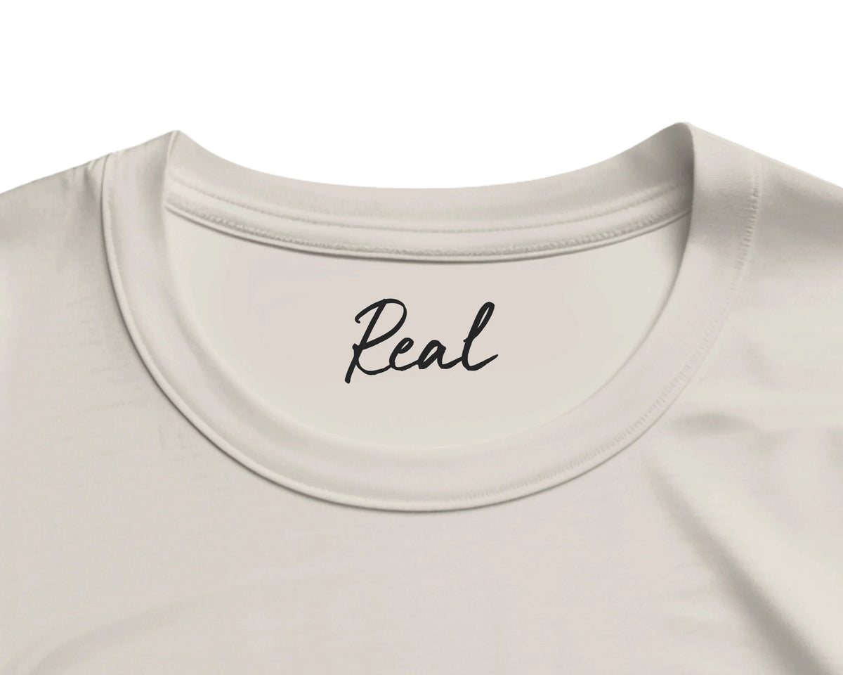 Real - "Around and Around" T-shirt Off White 2