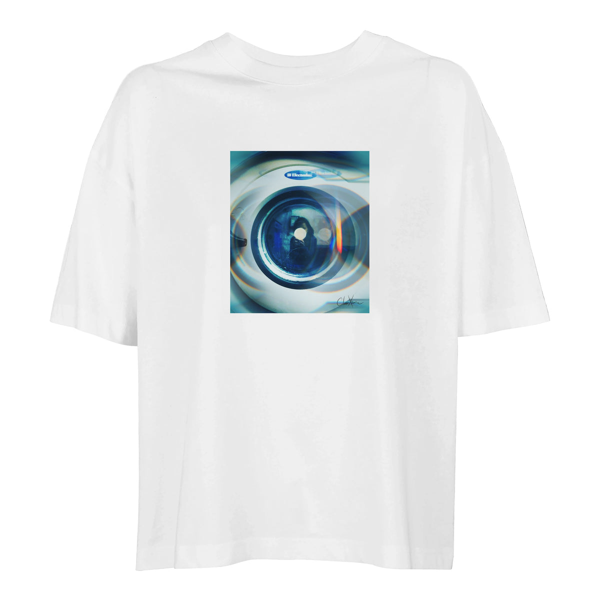 Real - "Around and Around" T-shirt White 1