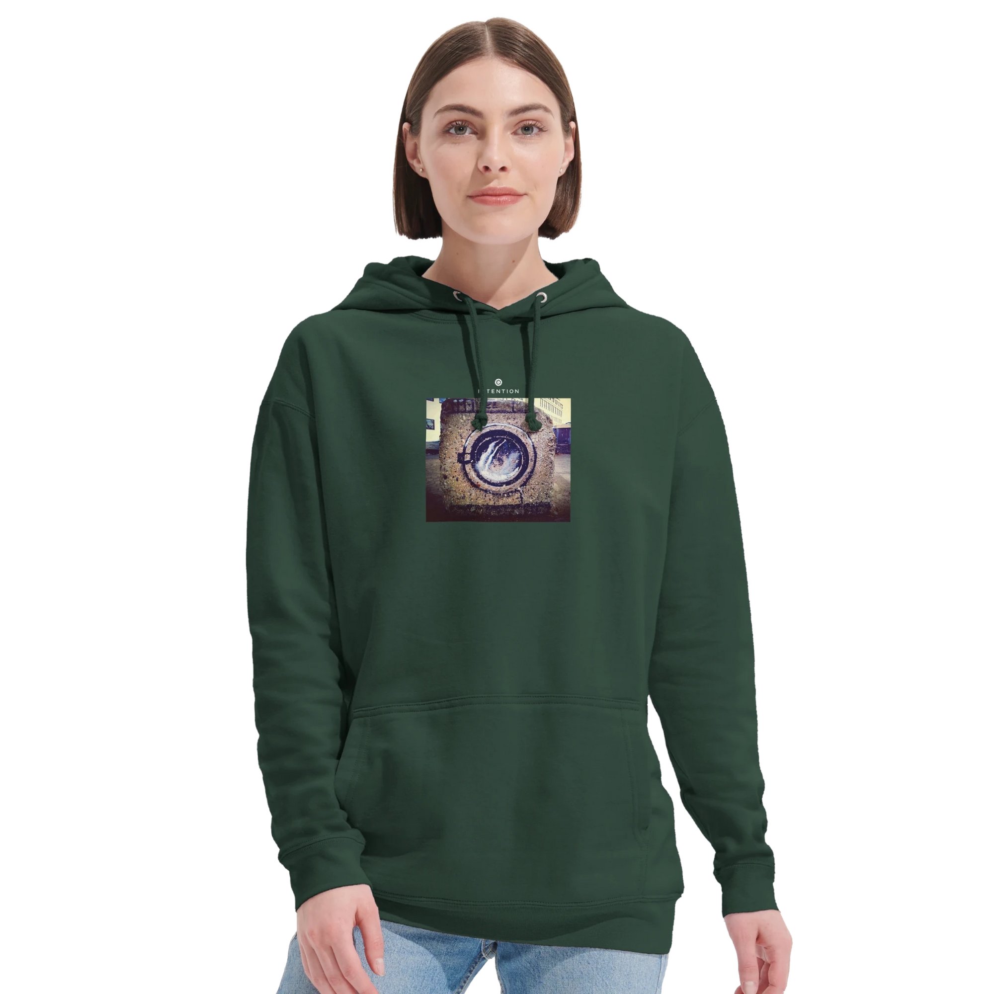 Resilience - "Wash It" Hoodie Bottle Green XS 28