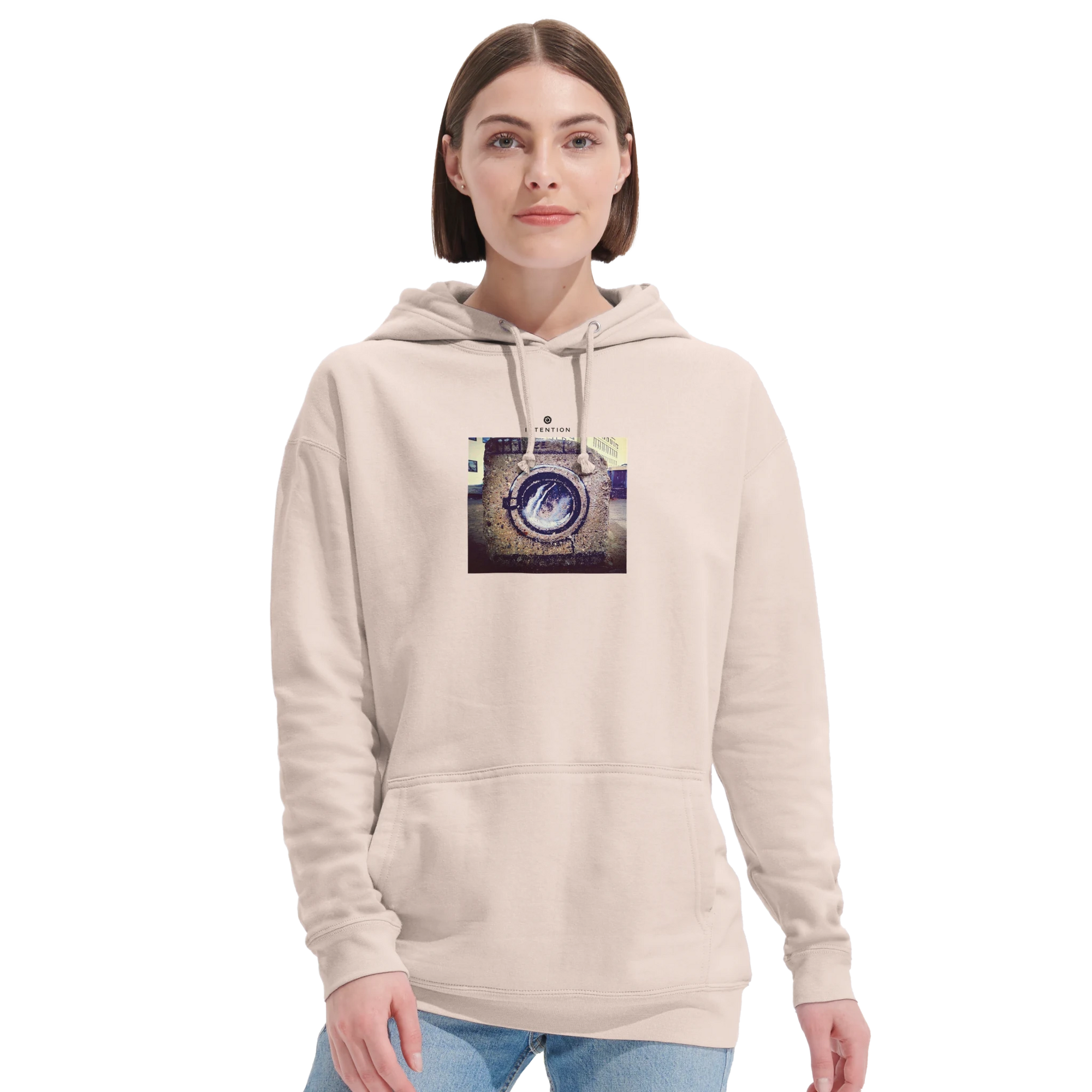 Resilience - "Wash It" Hoodie creamy pink XS 43