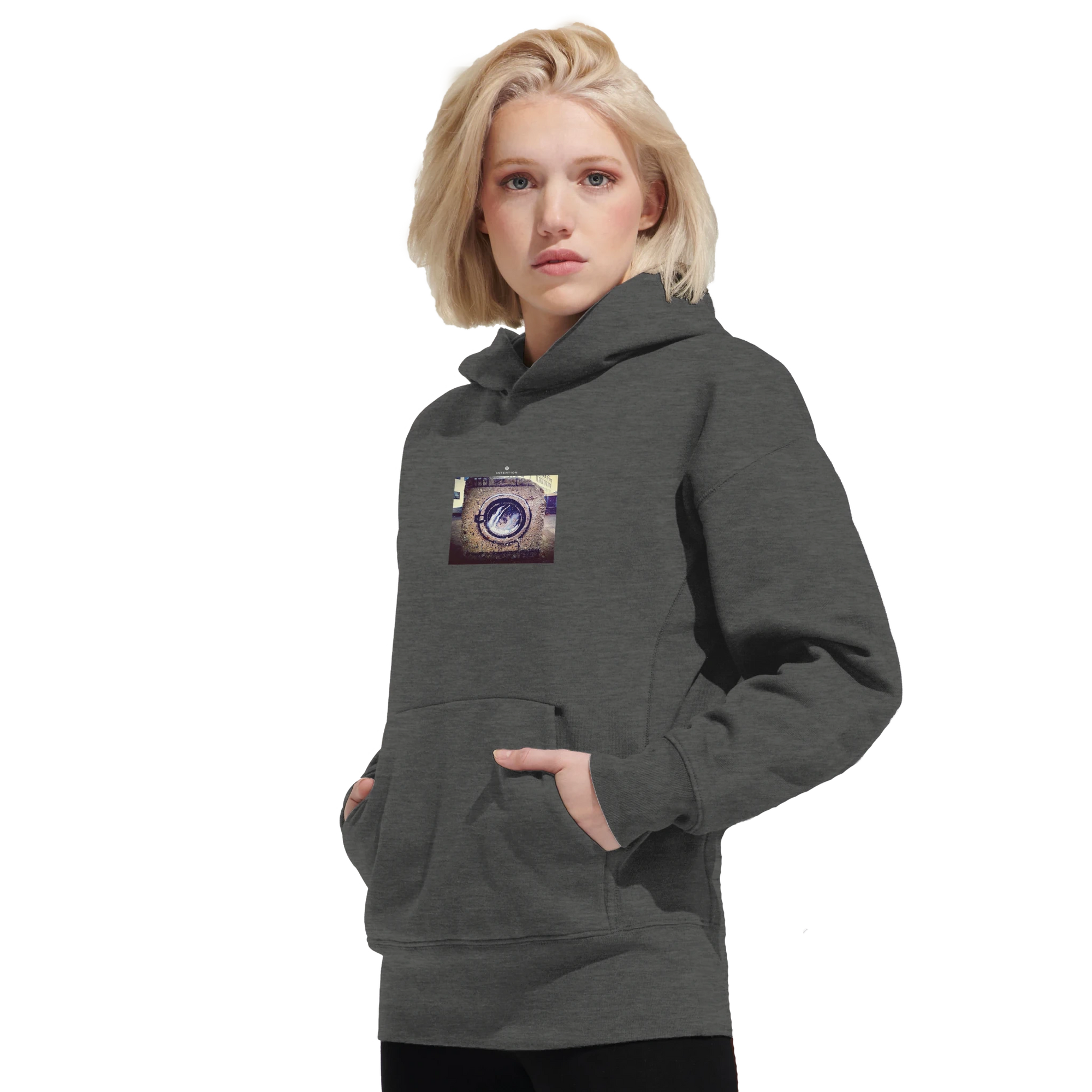 Resilience - "Wash It" Hoodie Grey Melange XS 5