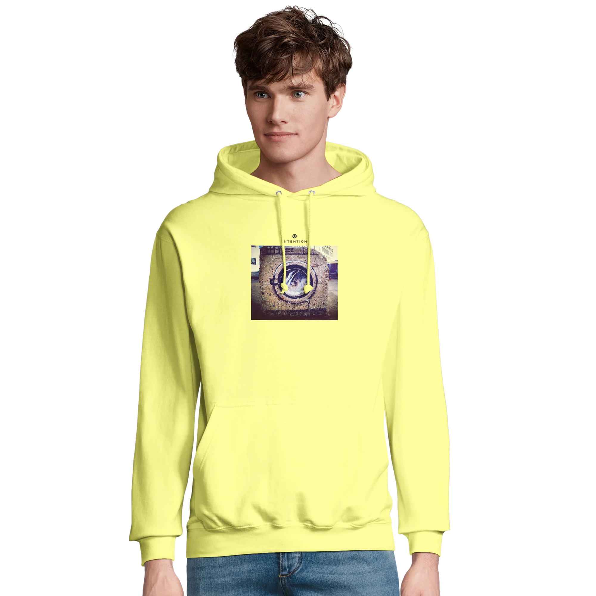 Resilience - "Wash It" Hoodie Light Yellow XS 56