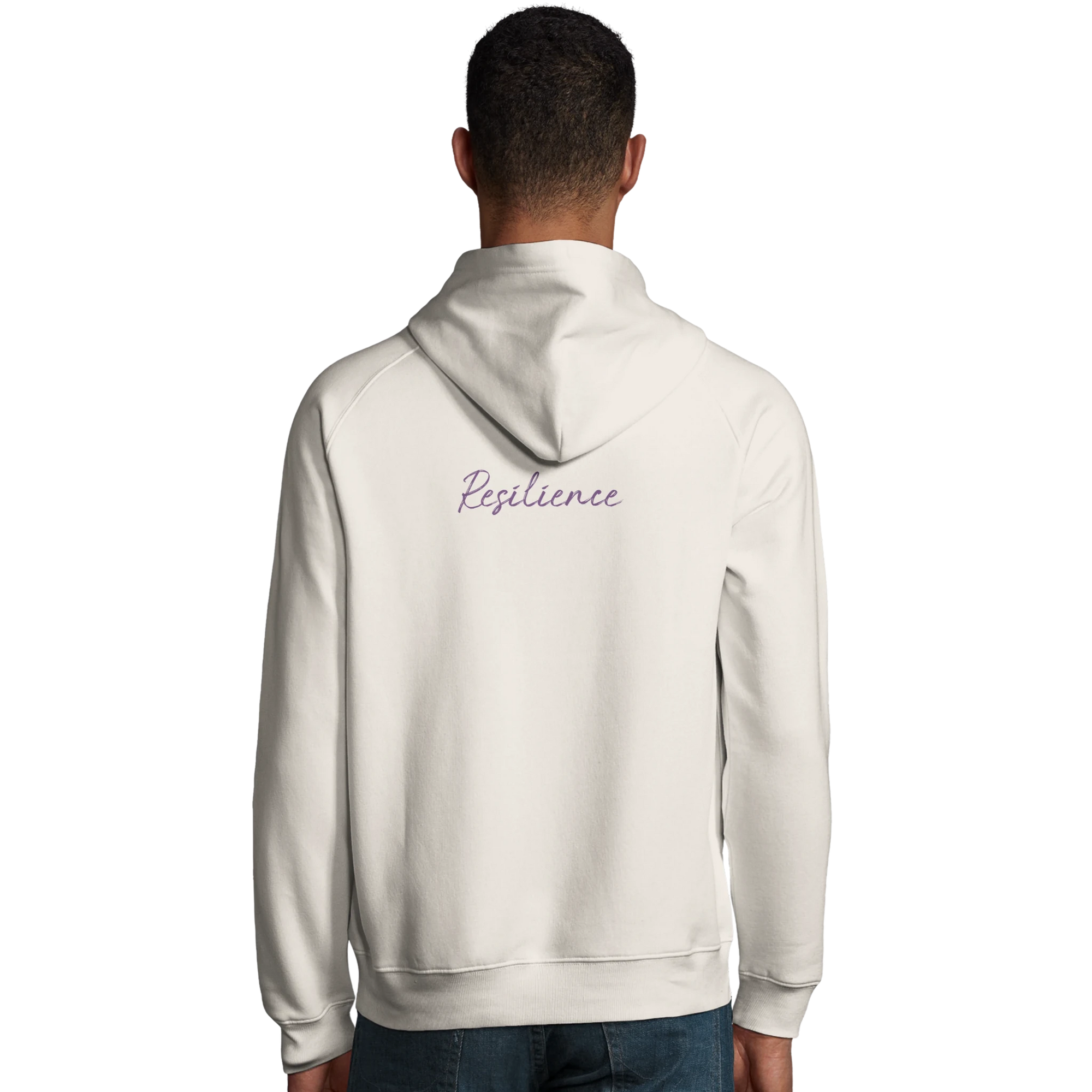 Resilience - "Wash It" Hoodie Off White XS 4