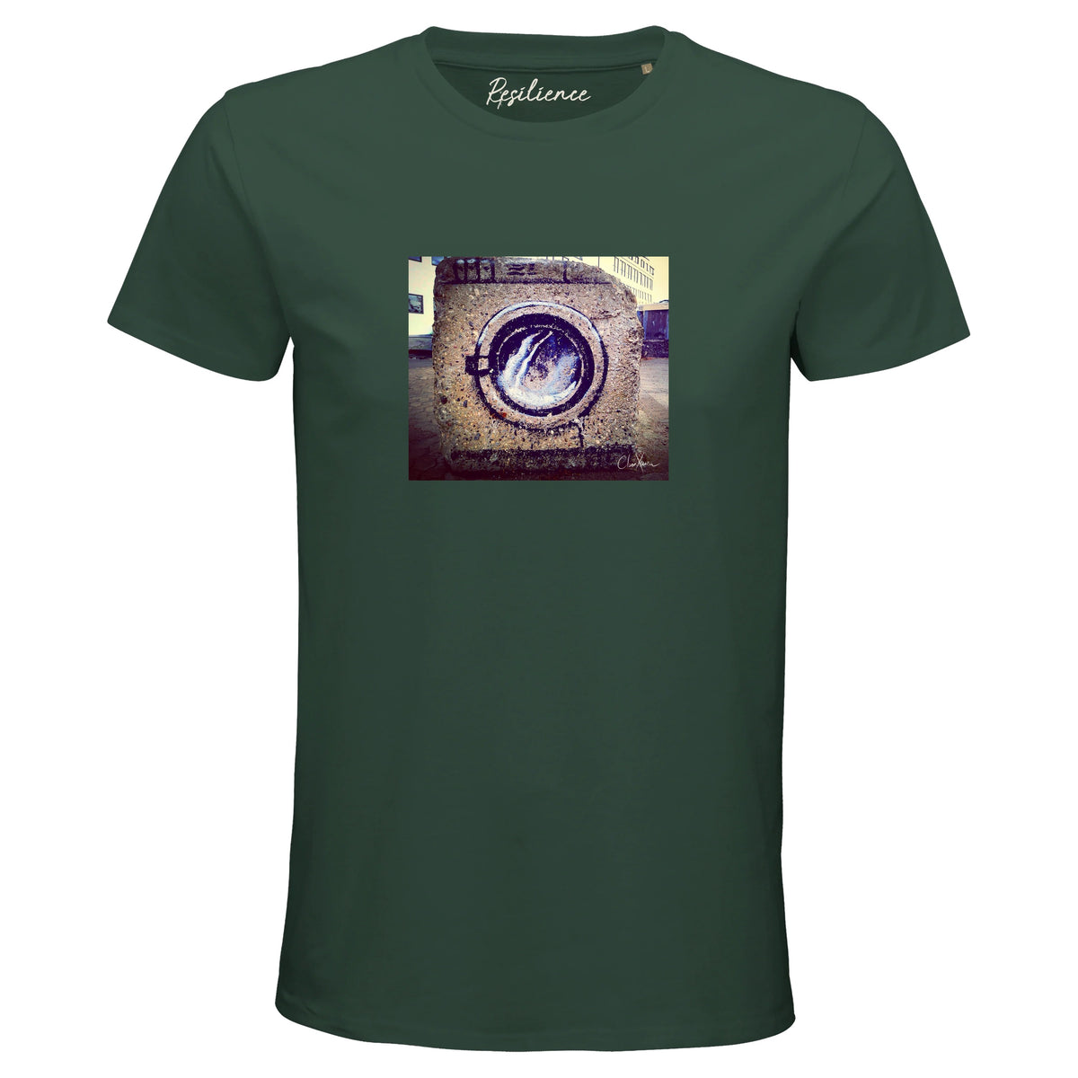 Resilience - "Wash It" T-shirt Bottle Green 1