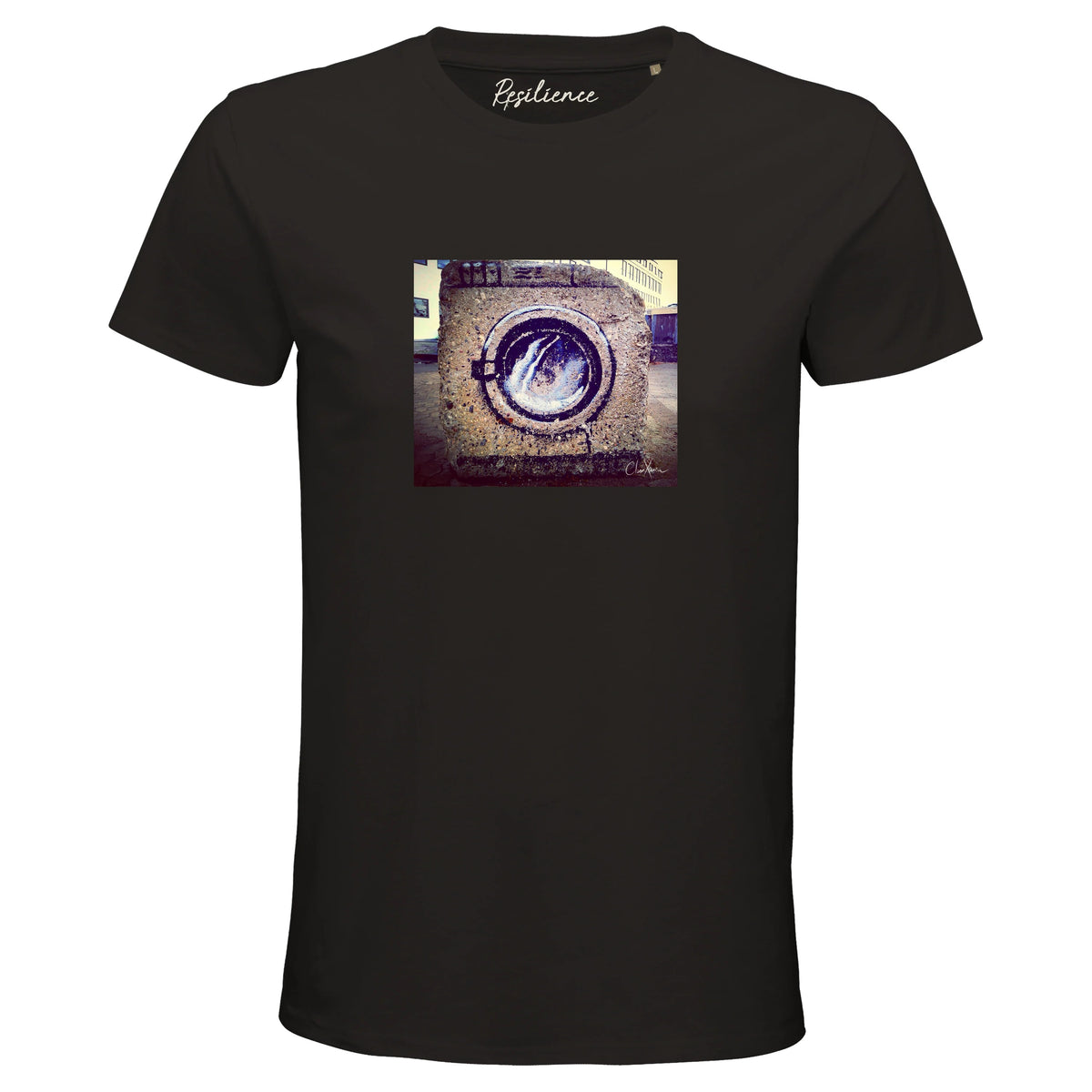 Resilience - "Wash It" T-shirt Deep Black 1