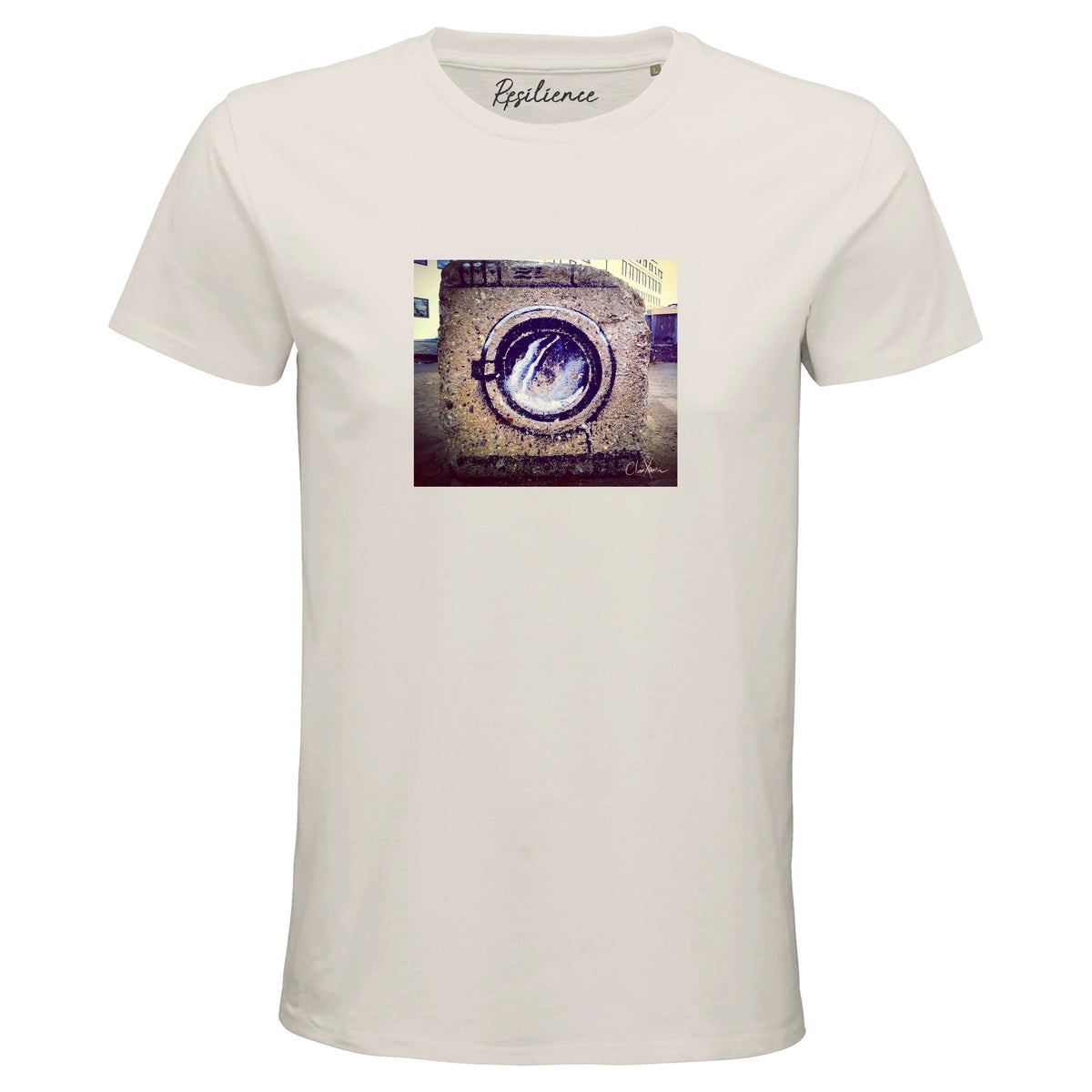 Resilience - "Wash It" T-shirt Off White 1