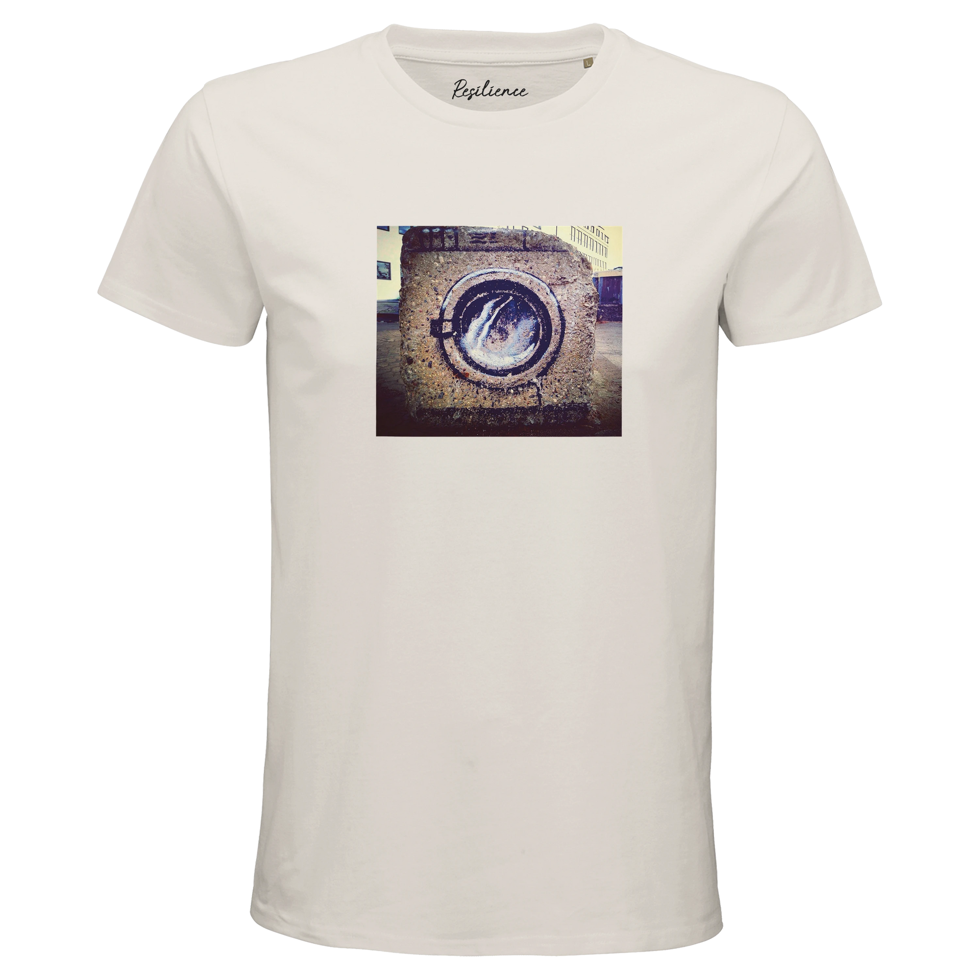 Resilience - "Wash It" T-shirt Off White 1