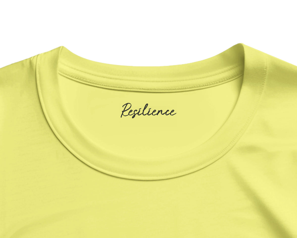 Resilience - "Wash It" T-shirt Light Yellow 2