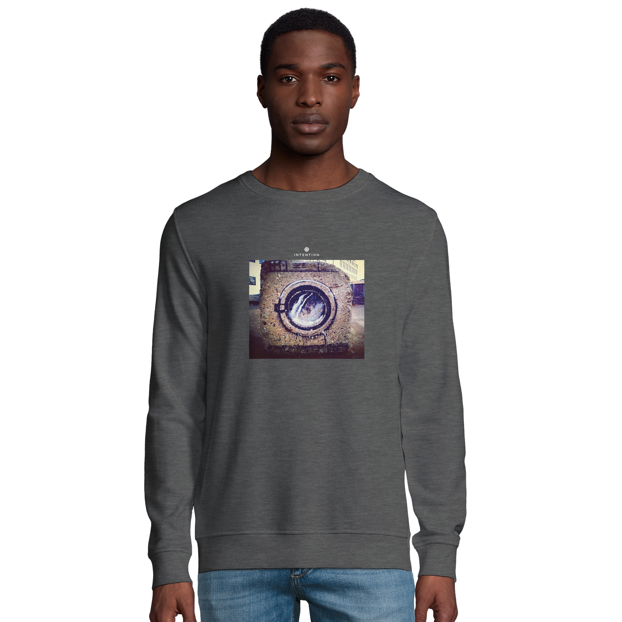 Resilience - "Wash It" Sweatshirt Grey Melange 3