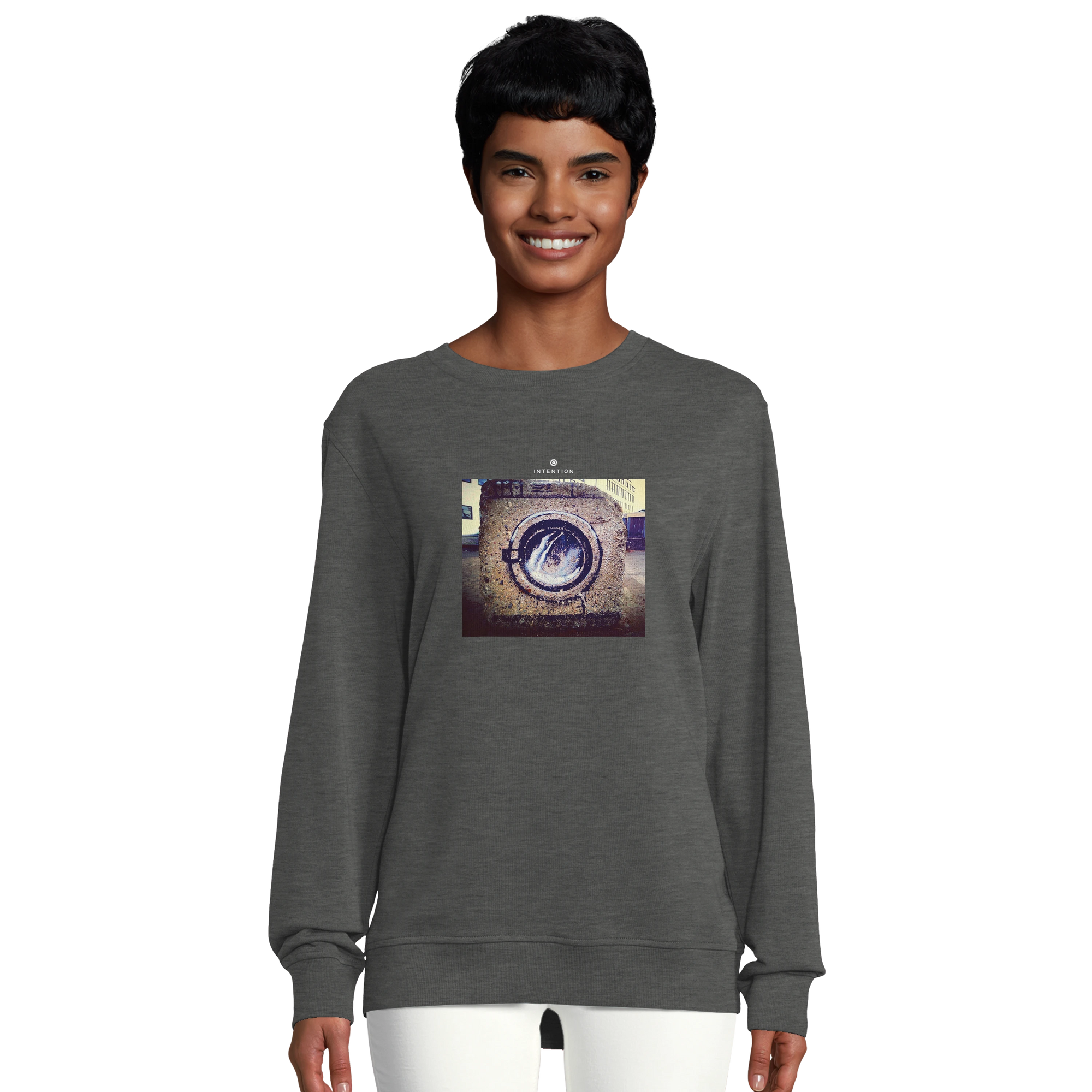 Resilience - "Wash It" Sweatshirt Grey Melange 5