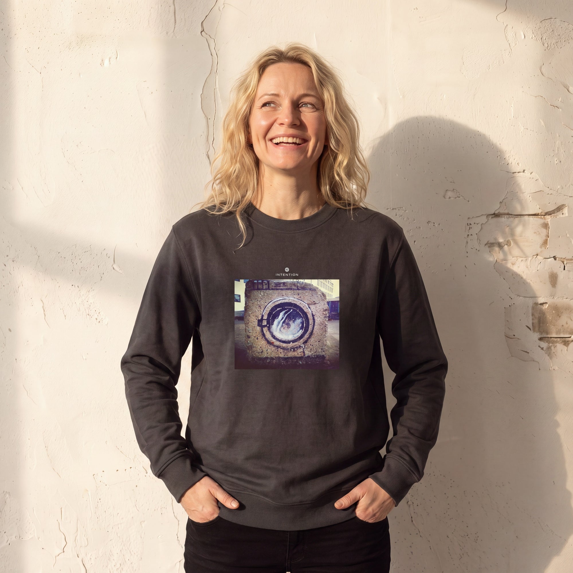 Resilience - "Wash It" Sweatshirt deep charcoal grey 1