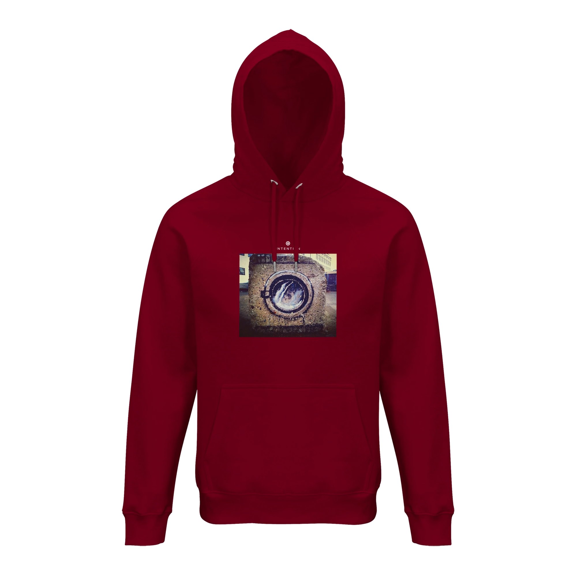 Resilience - "Wash It" Hoodie Burgundy 1