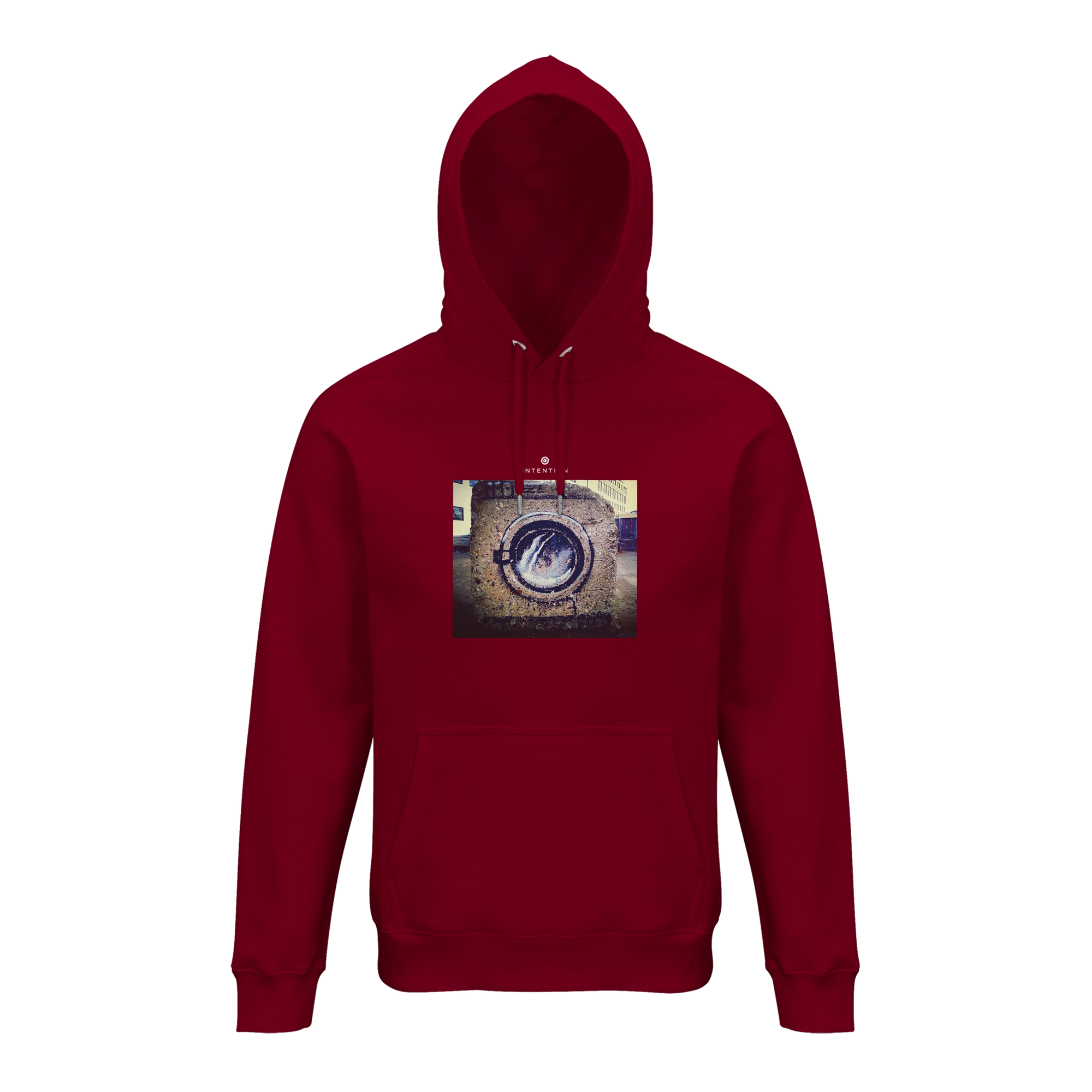 Resilience - "Wash It" Hoodie Burgundy 1
