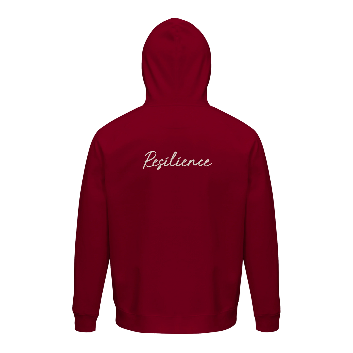 Resilience - "Wash It" Hoodie Burgundy 2