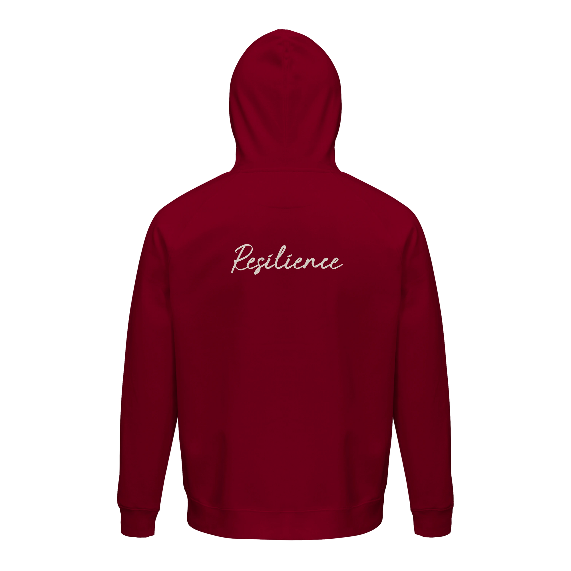Resilience - "Wash It" Hoodie Burgundy 2