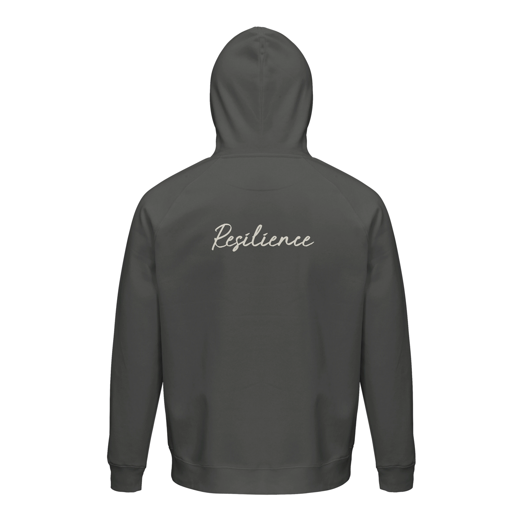 Resilience - "Wash It" Hoodie charcoal melange 2