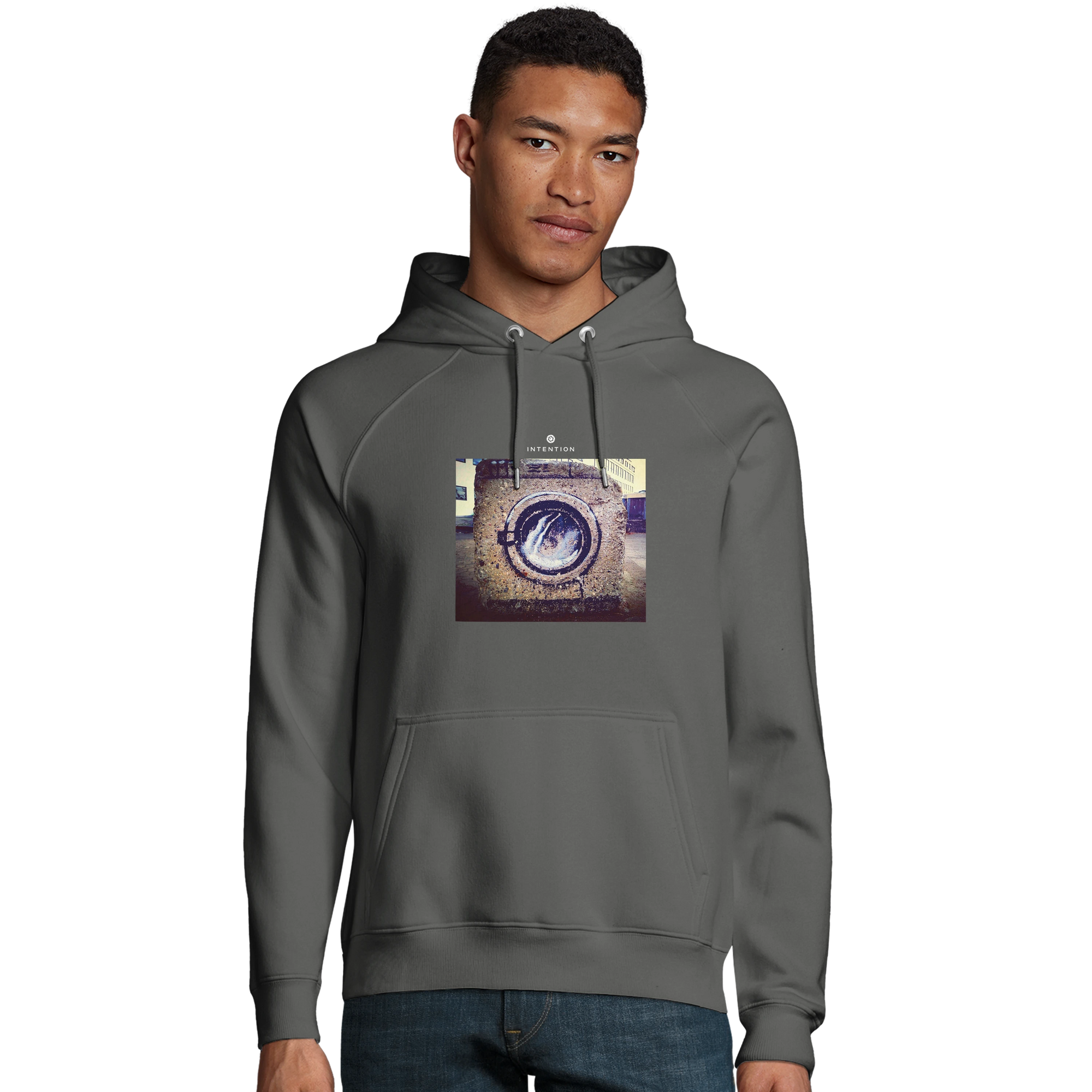 Resilience - "Wash It" Hoodie charcoal melange 3