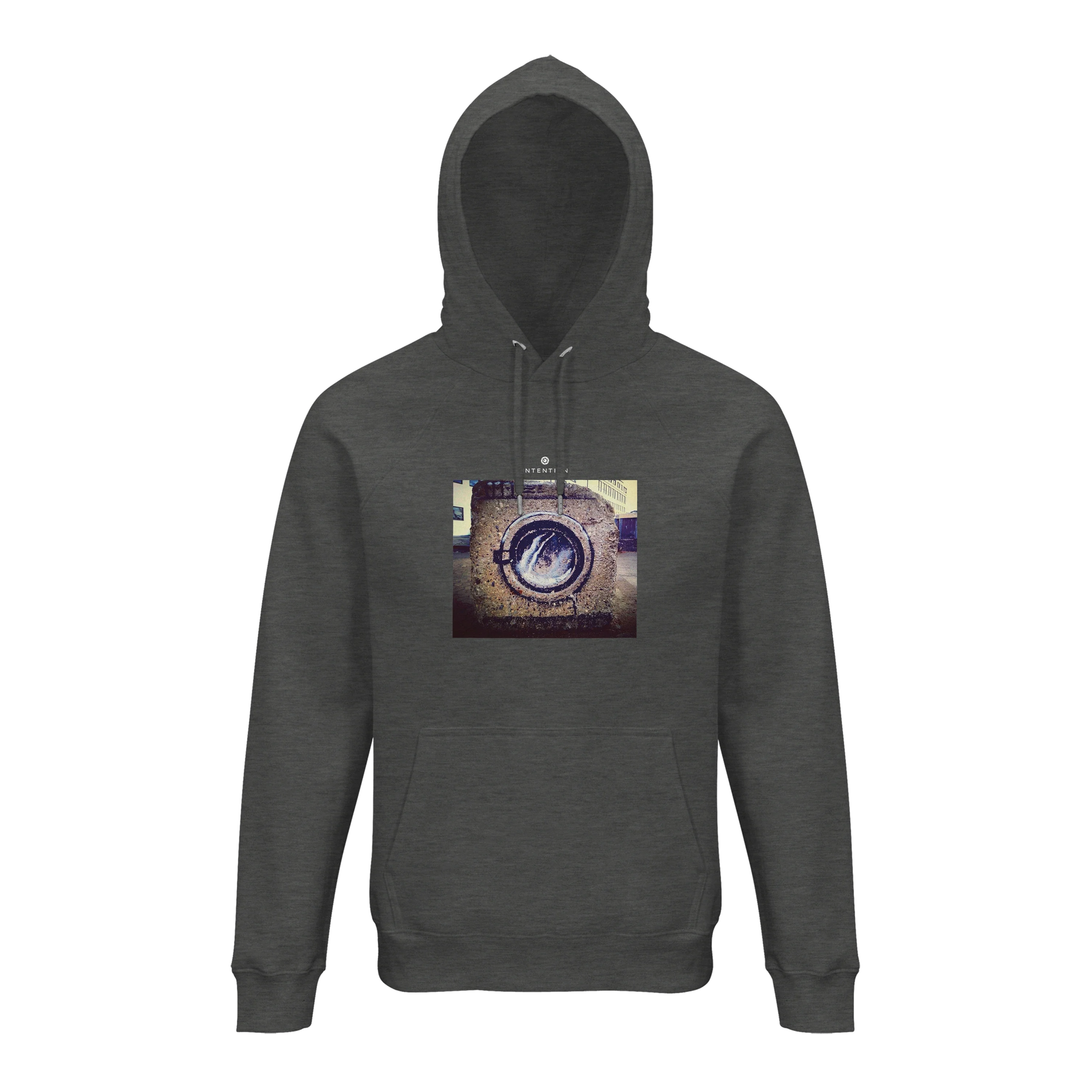 Resilience - "Wash It" Hoodie Grey Melange 1
