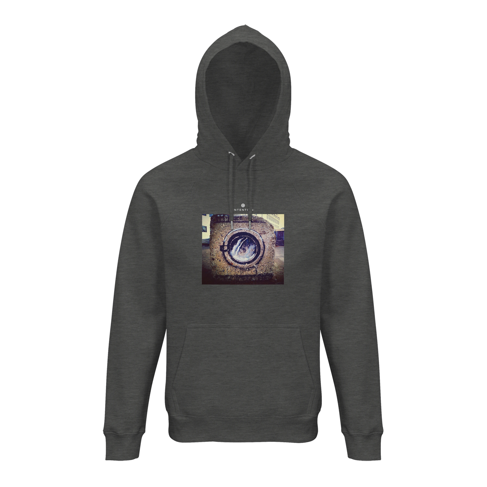 Resilience - "Wash It" Hoodie Grey Melange 1