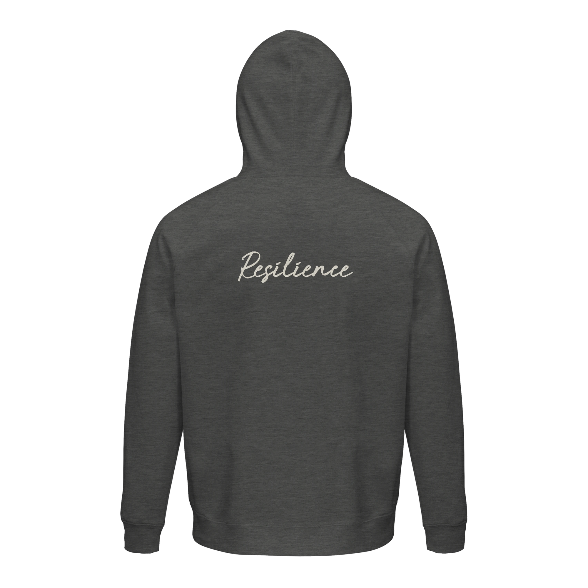 Resilience - "Wash It" Hoodie Grey Melange 2