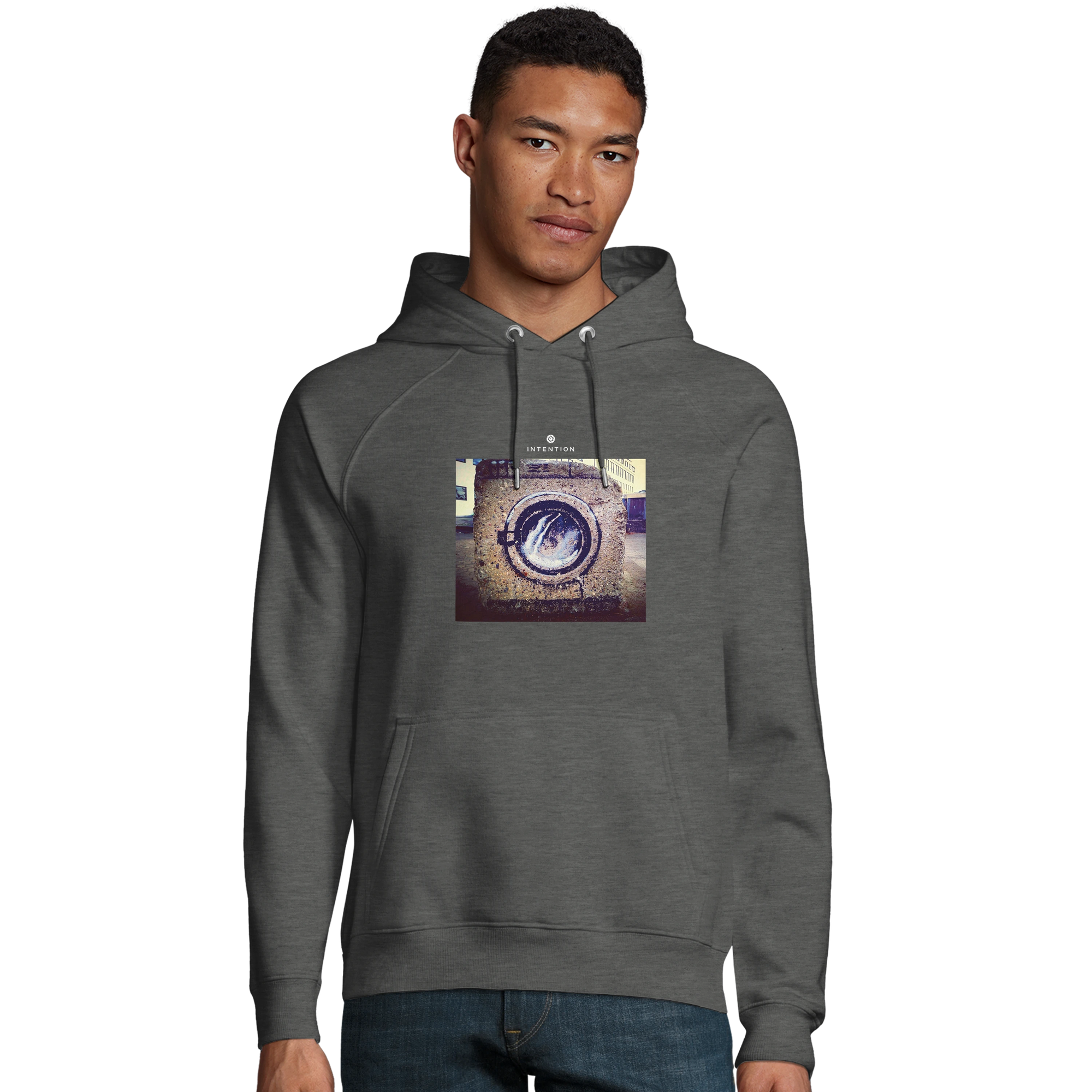 Resilience - "Wash It" Hoodie Grey Melange 3