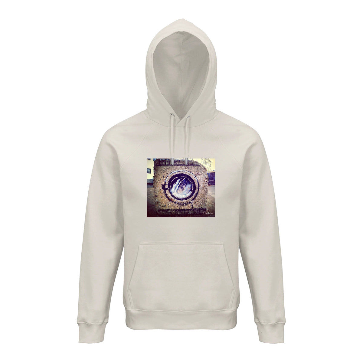 Resilience - "Wash It" Hoodie Off White 1
