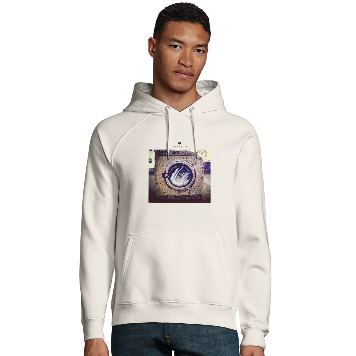 Resilience - "Wash It" Hoodie Off White 3