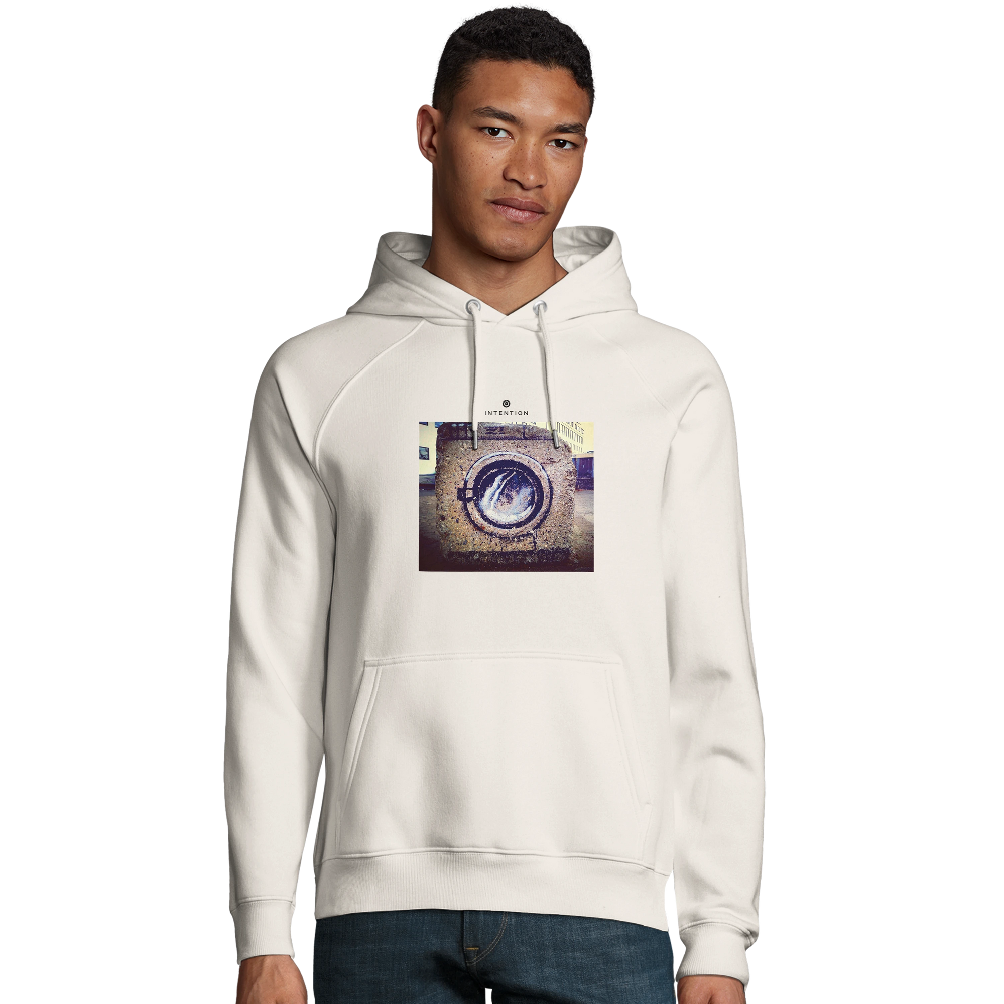 Resilience - "Wash It" Hoodie Off White 3