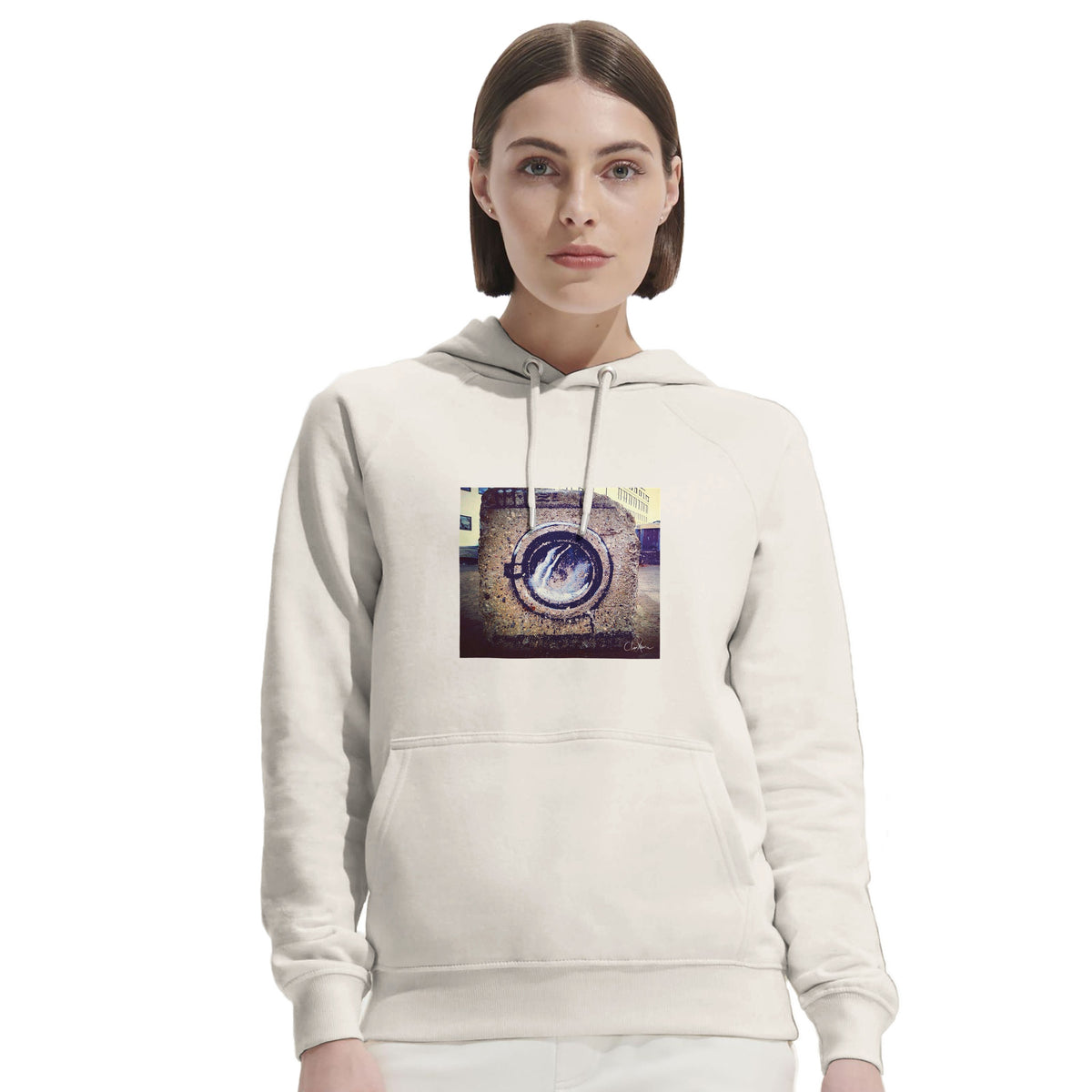 Resilience - "Wash It" Hoodie Off White 5