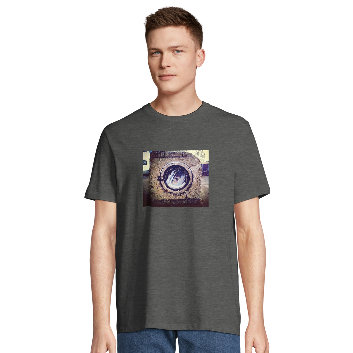 Resilience - "Wash It" T-shirt Grey Melange 4