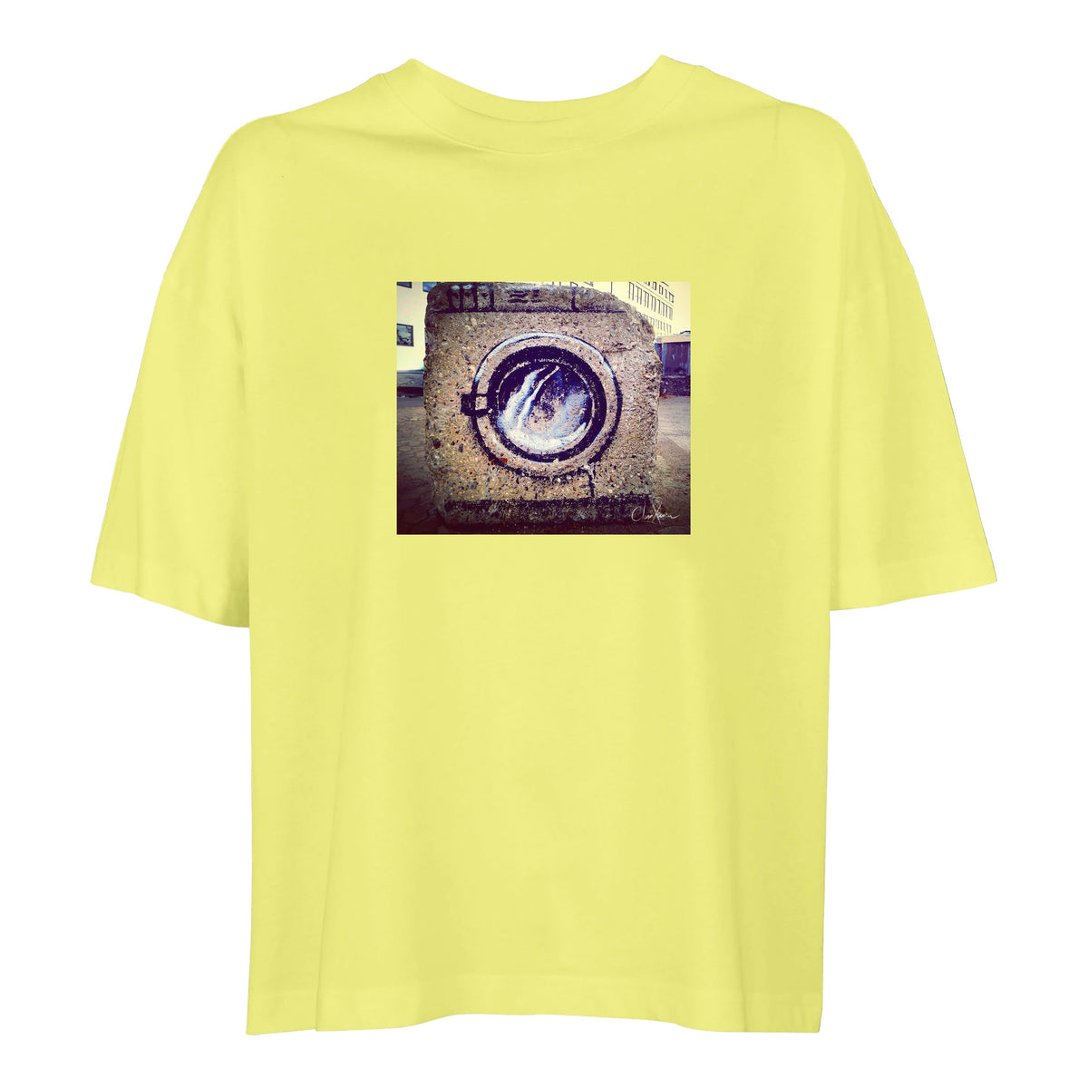 Resilience - "Wash It" T-shirt Light Yellow 1