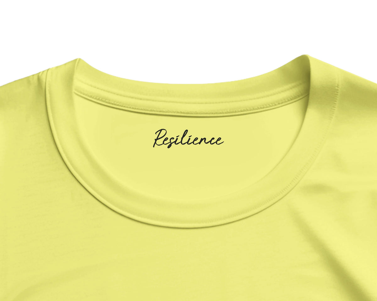 Resilience - "Wash It" T-shirt Light Yellow 2