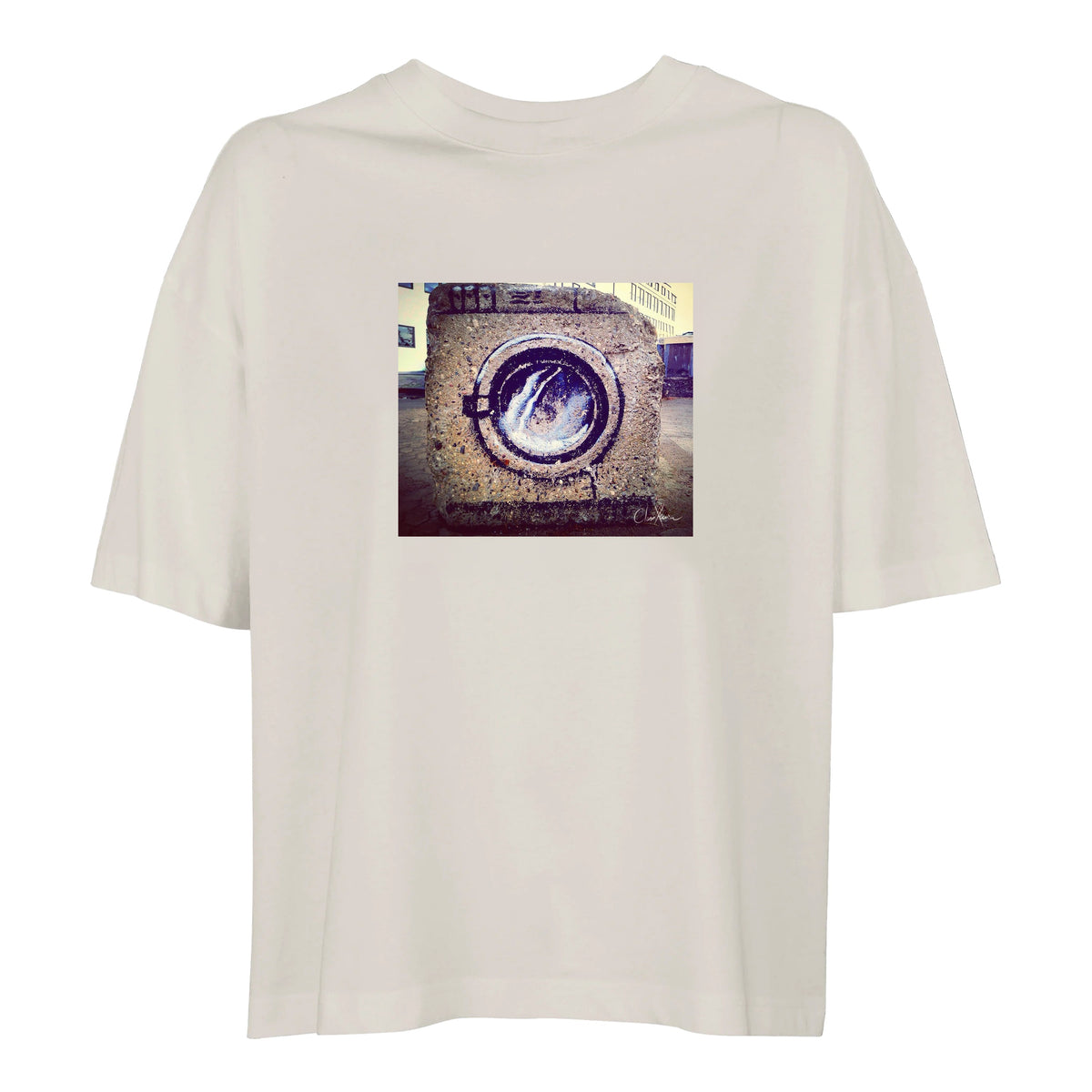 Resilience - "Wash It" T-shirt Off White 1