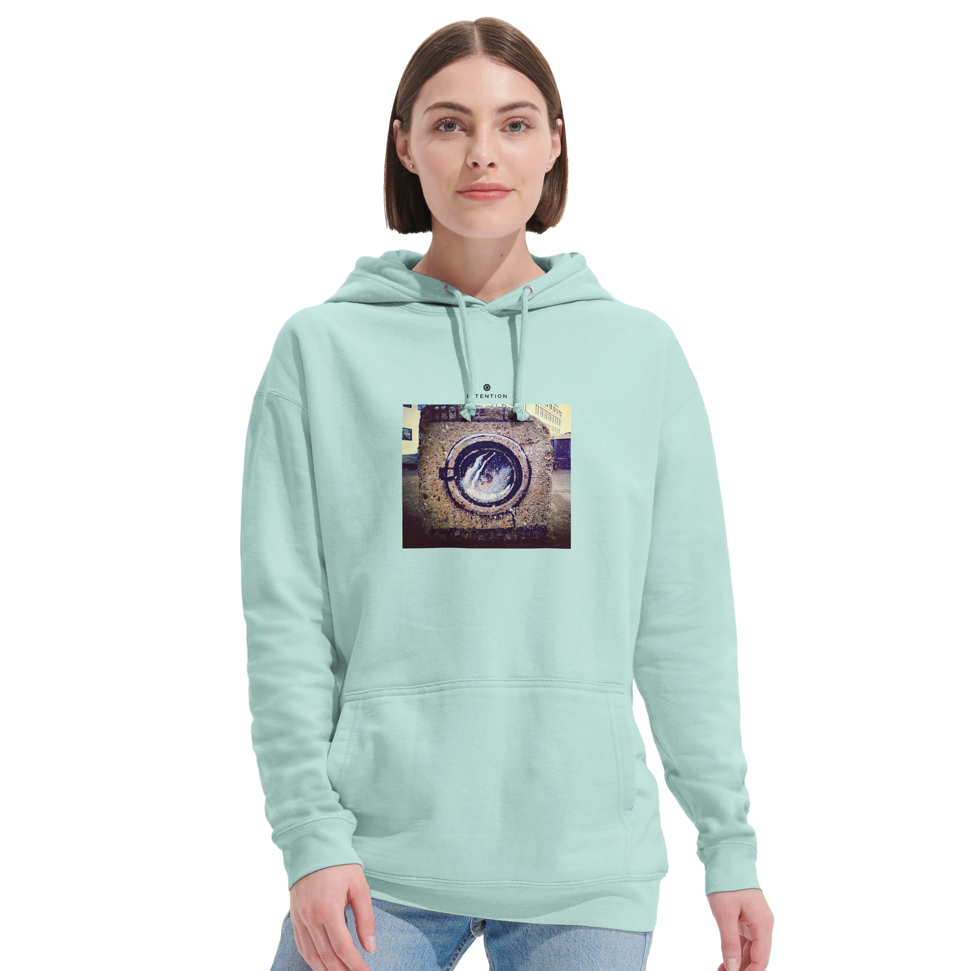 Resilience - "Wash It" Hoodie arctic blue 5