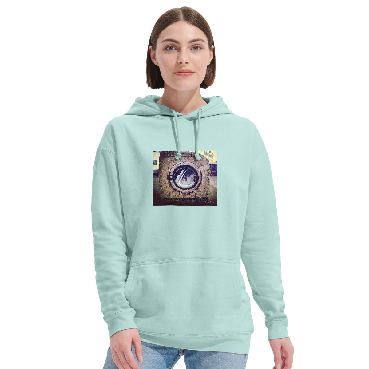 Resilience - "Wash It" Hoodie arctic blue 6