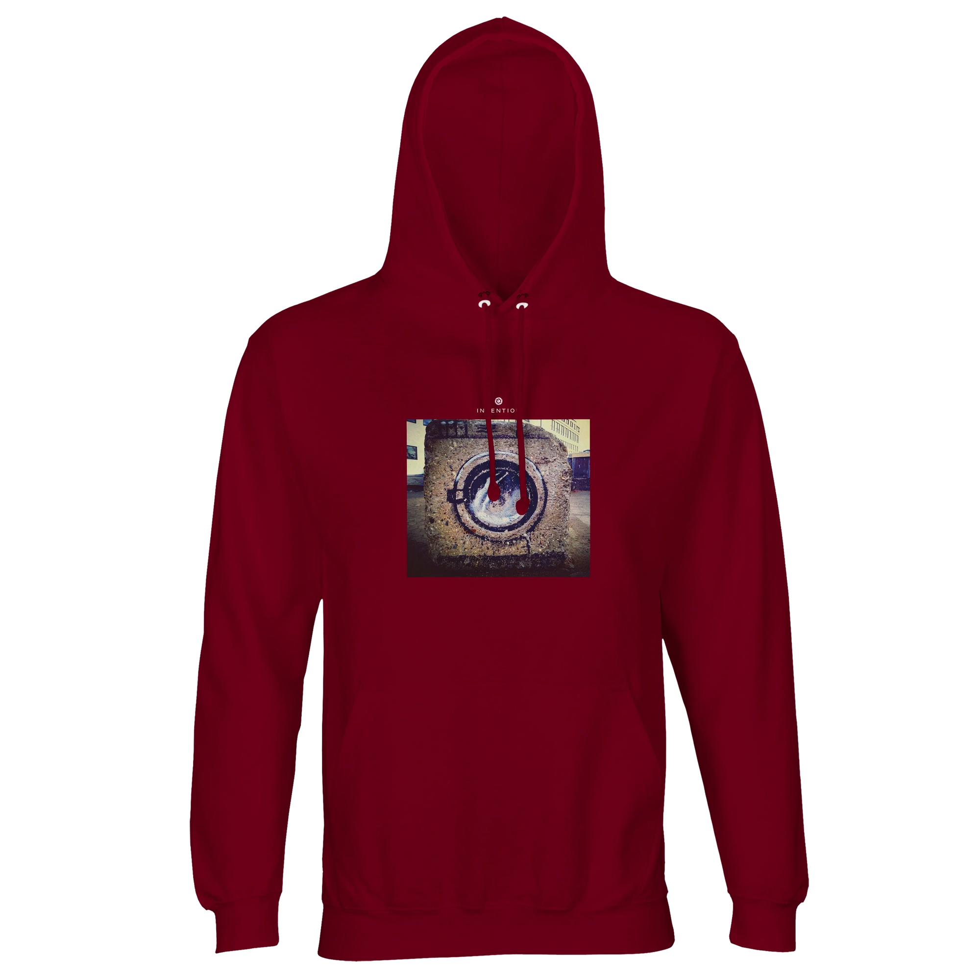 Resilience - "Wash It" Hoodie Burgundy 1