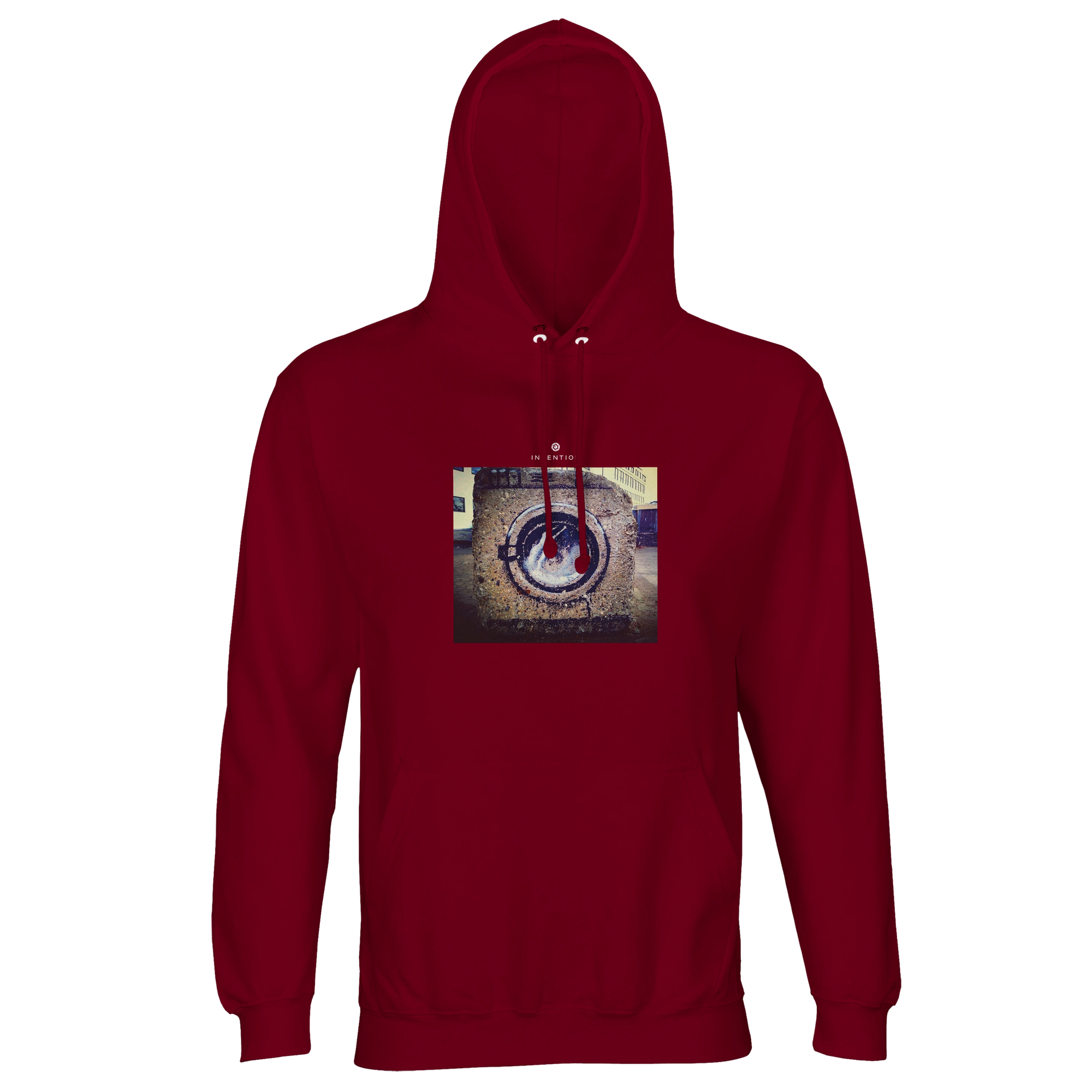 Resilience - "Wash It" Hoodie Burgundy 1