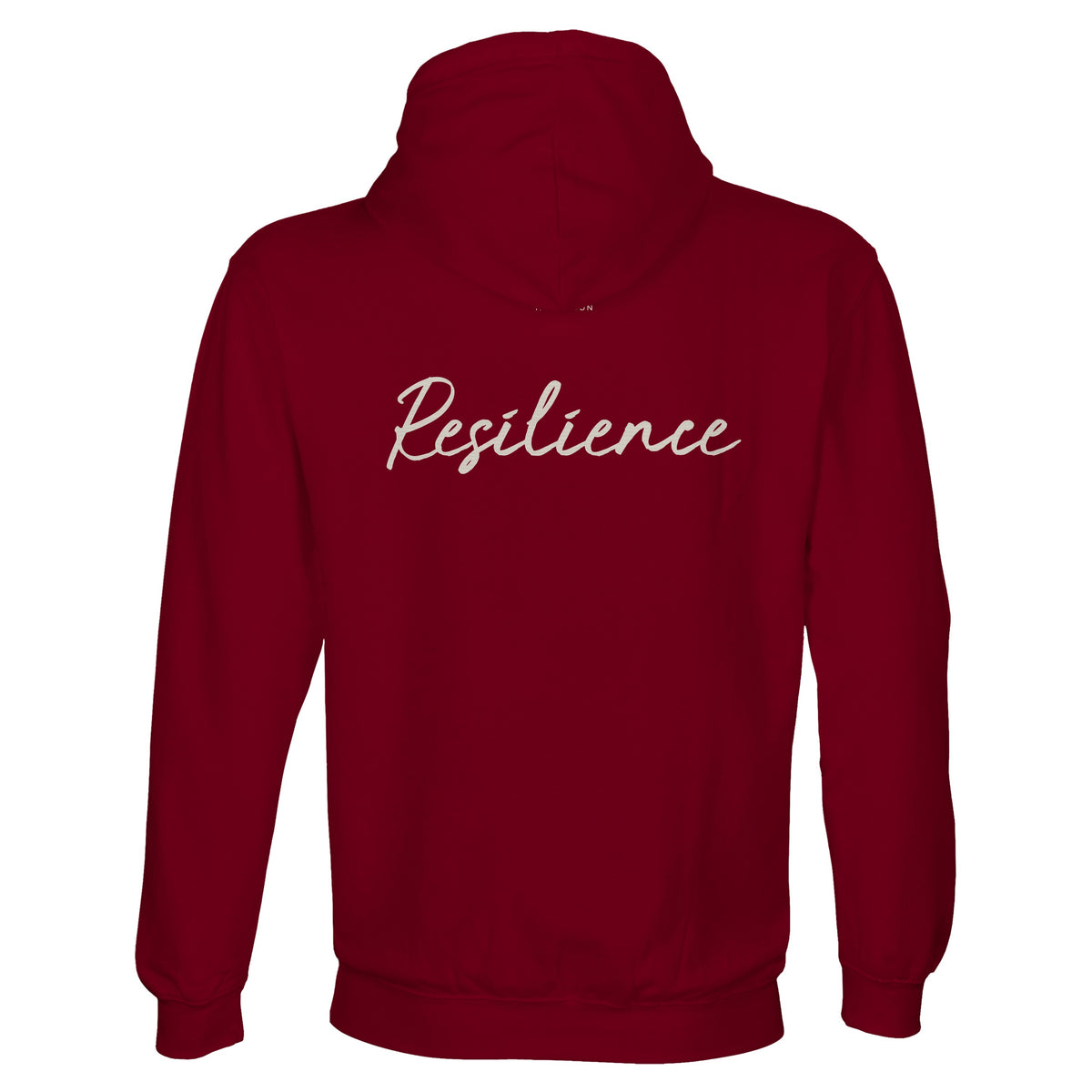 Resilience - "Wash It" Hoodie Burgundy 2