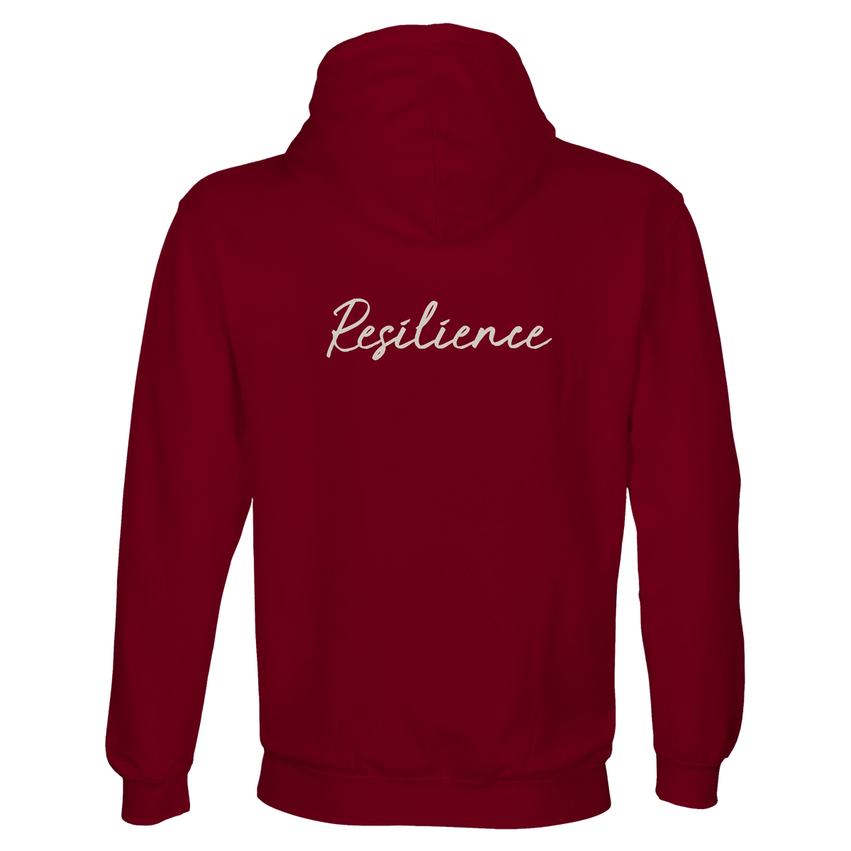 Resilience - "Wash It" Hoodie Burgundy 2