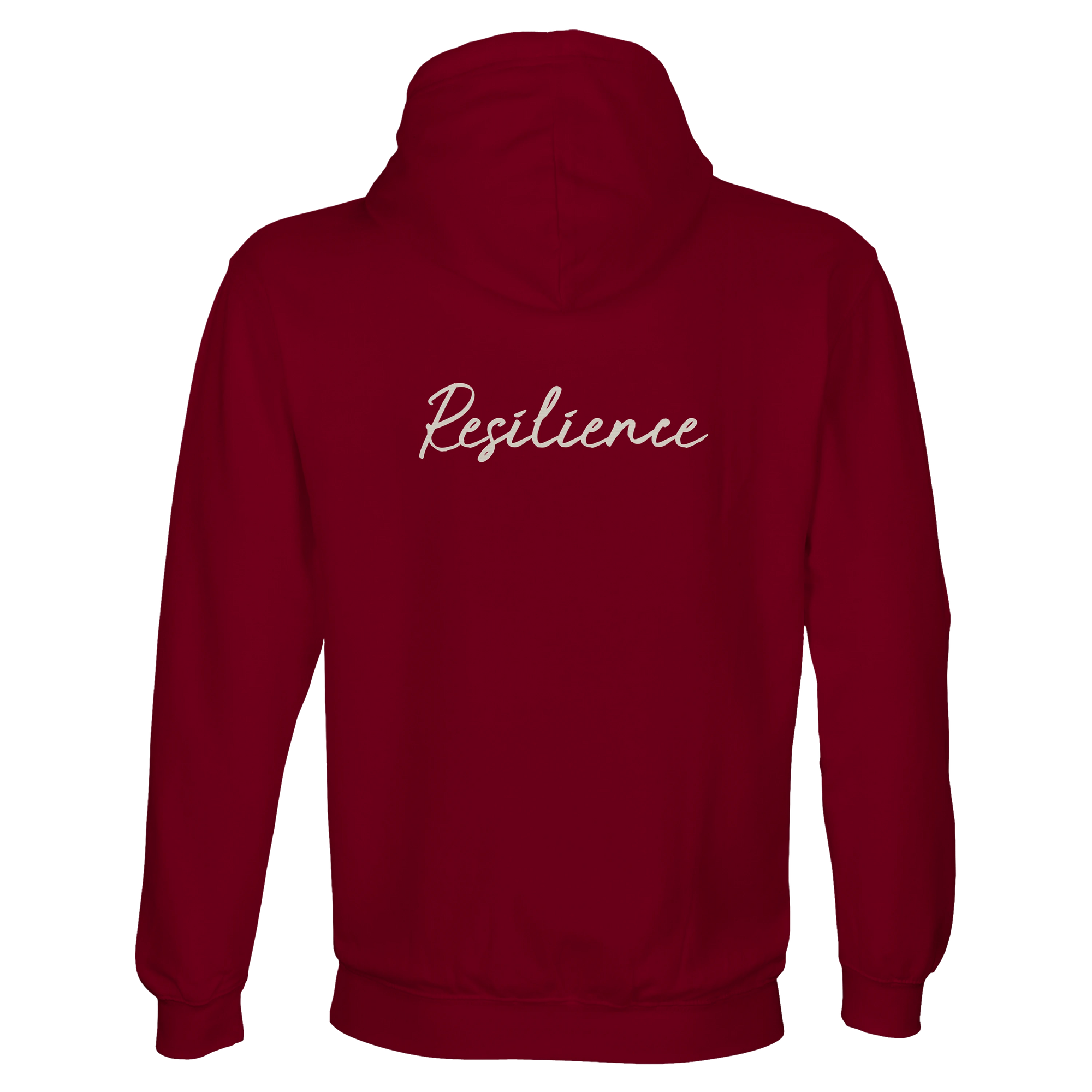 Resilience - "Wash It" Hoodie Burgundy 2